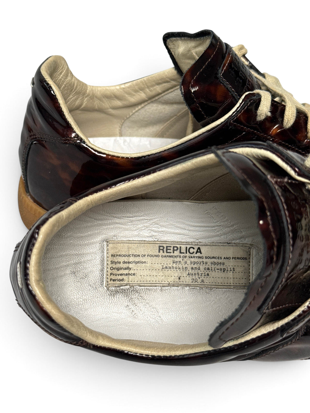 Maison Martin Margiela Replica Tortoise Shell Patent Leather (45)