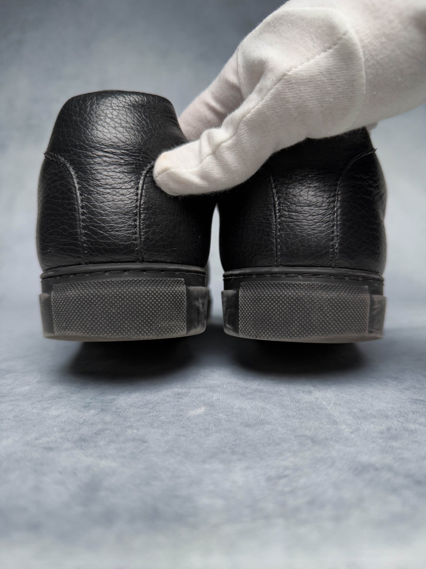 Balenciaga Arena Low Full Grain Leather Black (41)