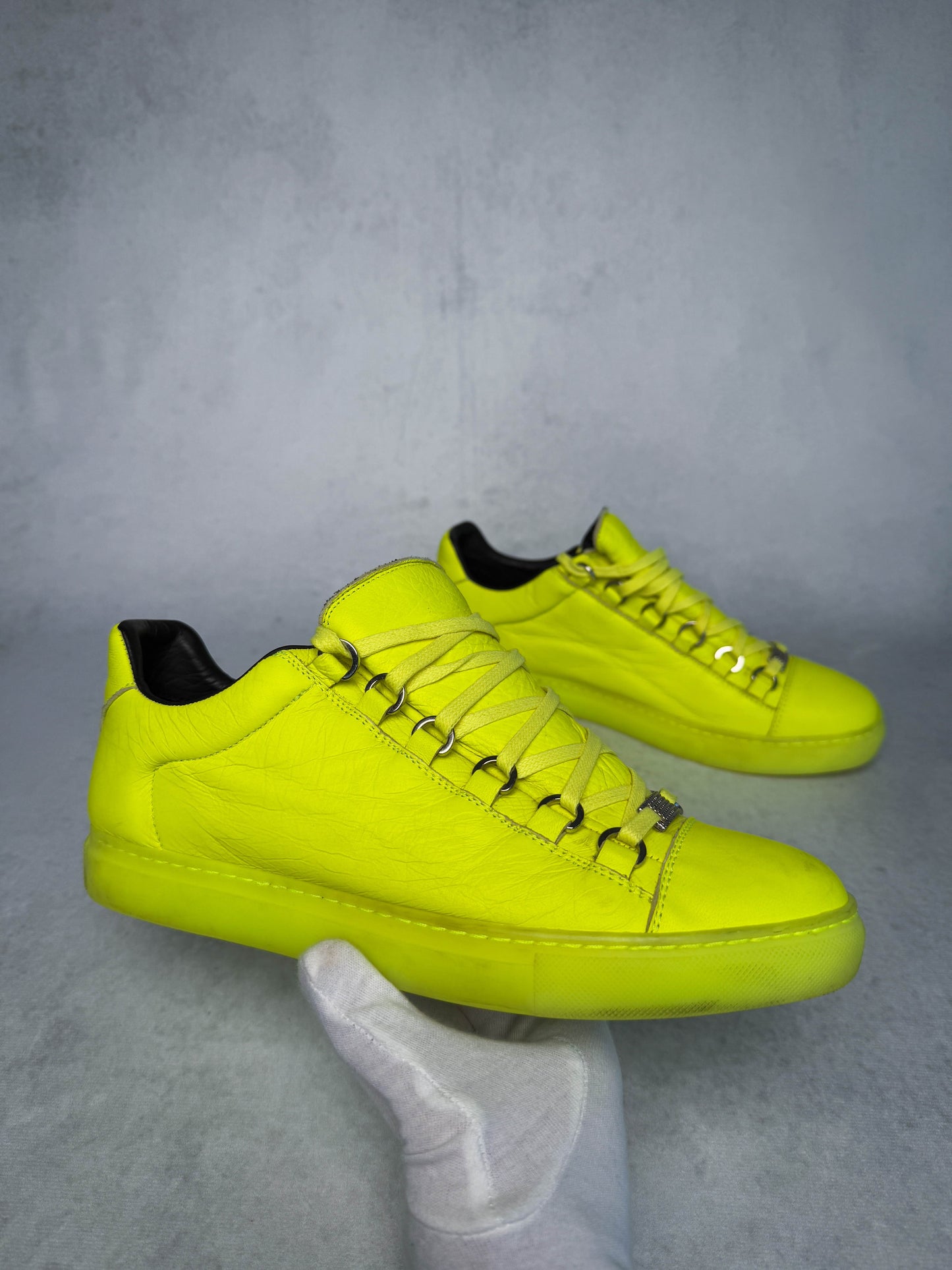 Balenciaga Arena Low Neon Yellow (40)