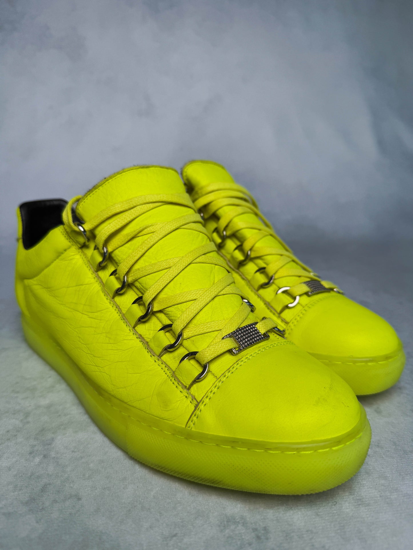 Balenciaga Arena Low Neon Yellow (40)