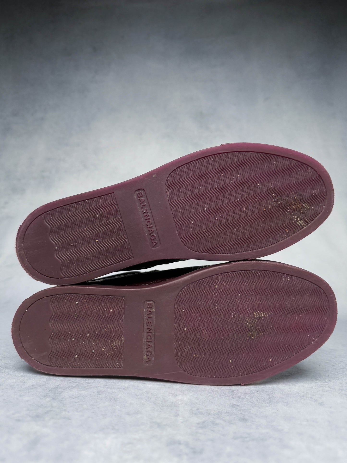 Balenciaga Arena Low Burgundy Red (37)