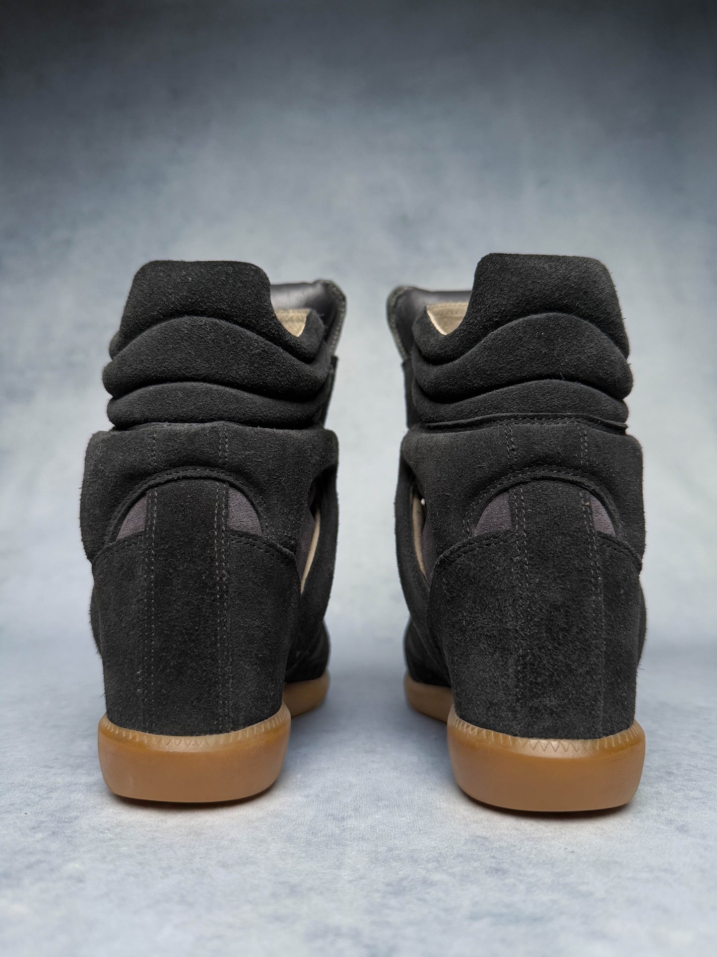 Isabel Marant Bekett Keilabsatz-Sneaker Schwarz (37)