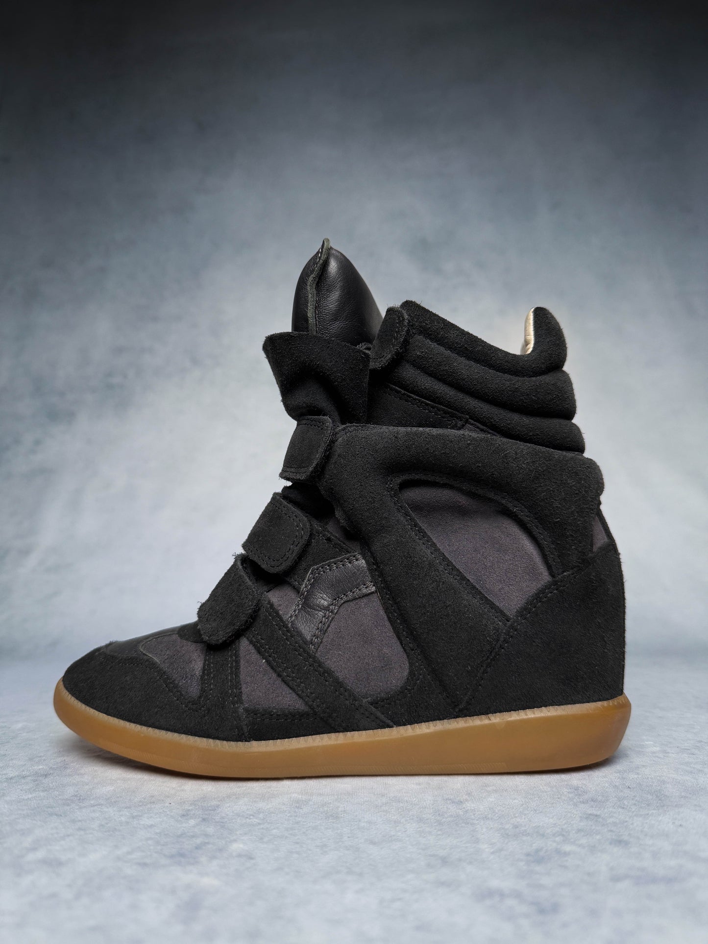 Isabel Marant Bekett Keilabsatz-Sneaker Schwarz (37)