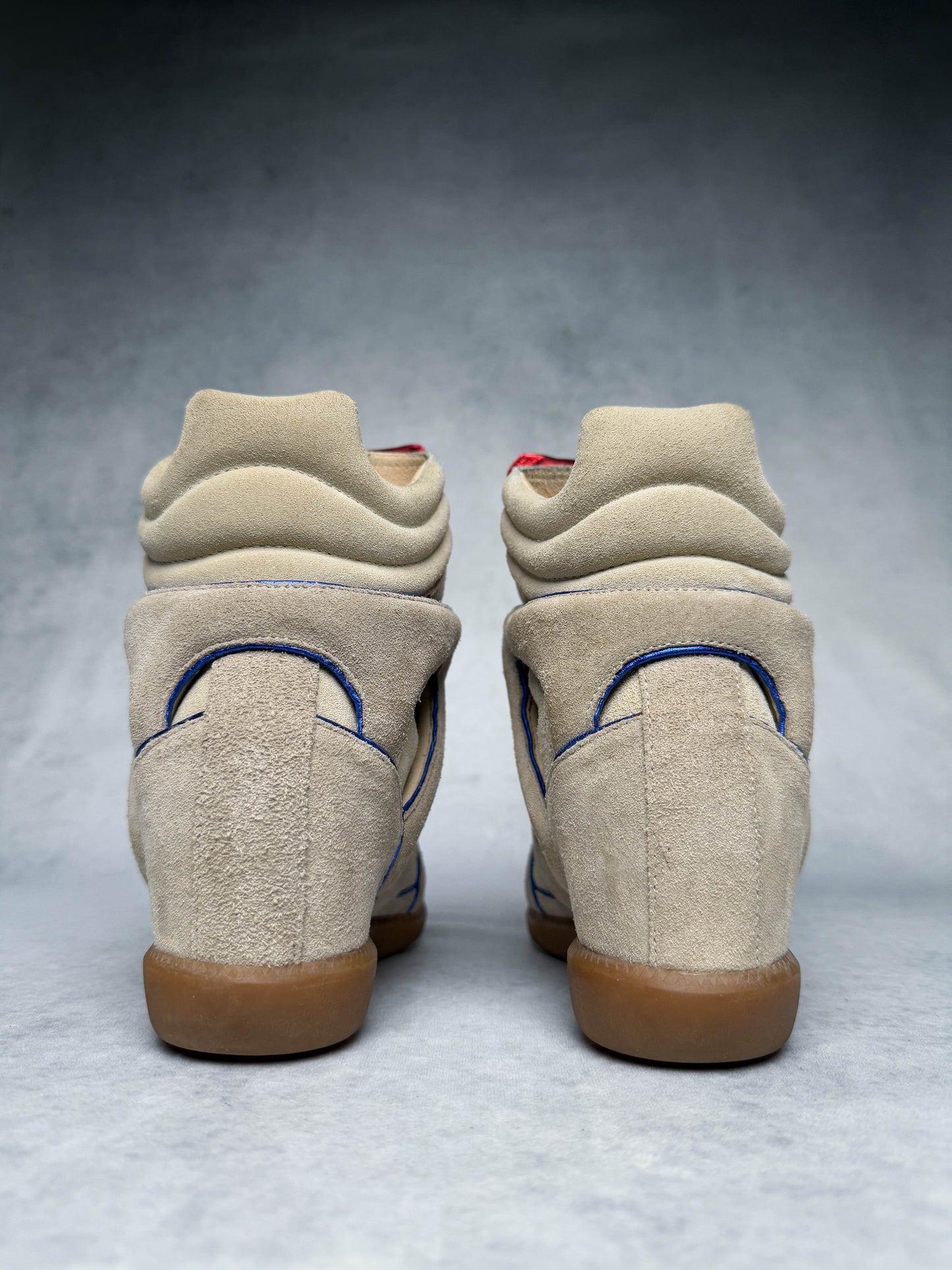 Isabel Marant Bekett Wedge Sneaker Multicolor (38)