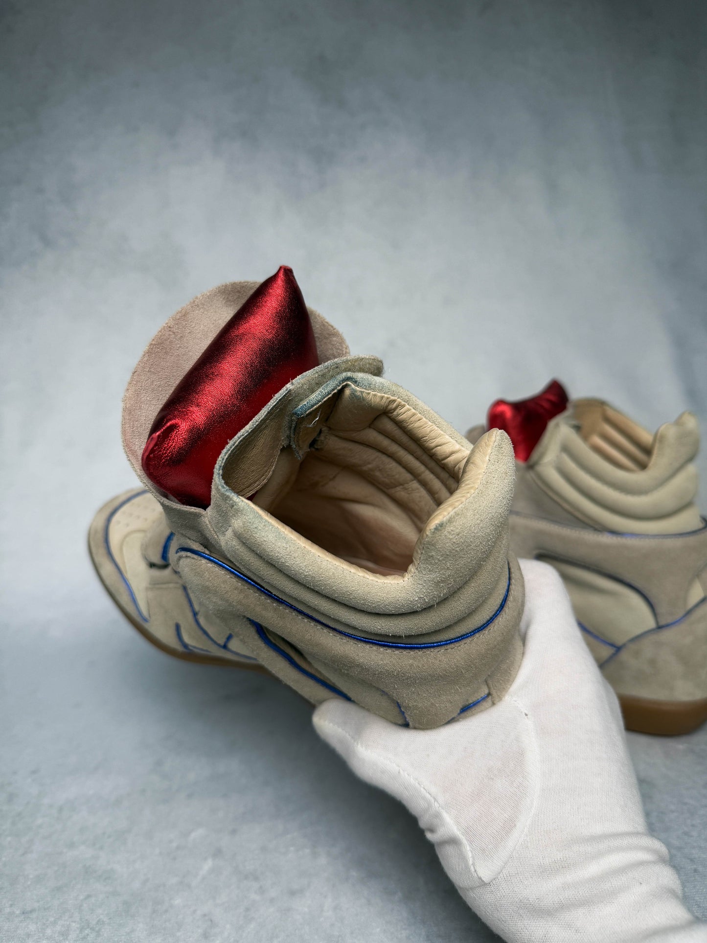 Isabel Marant Bekett Wedge Sneaker Multicolor (38)