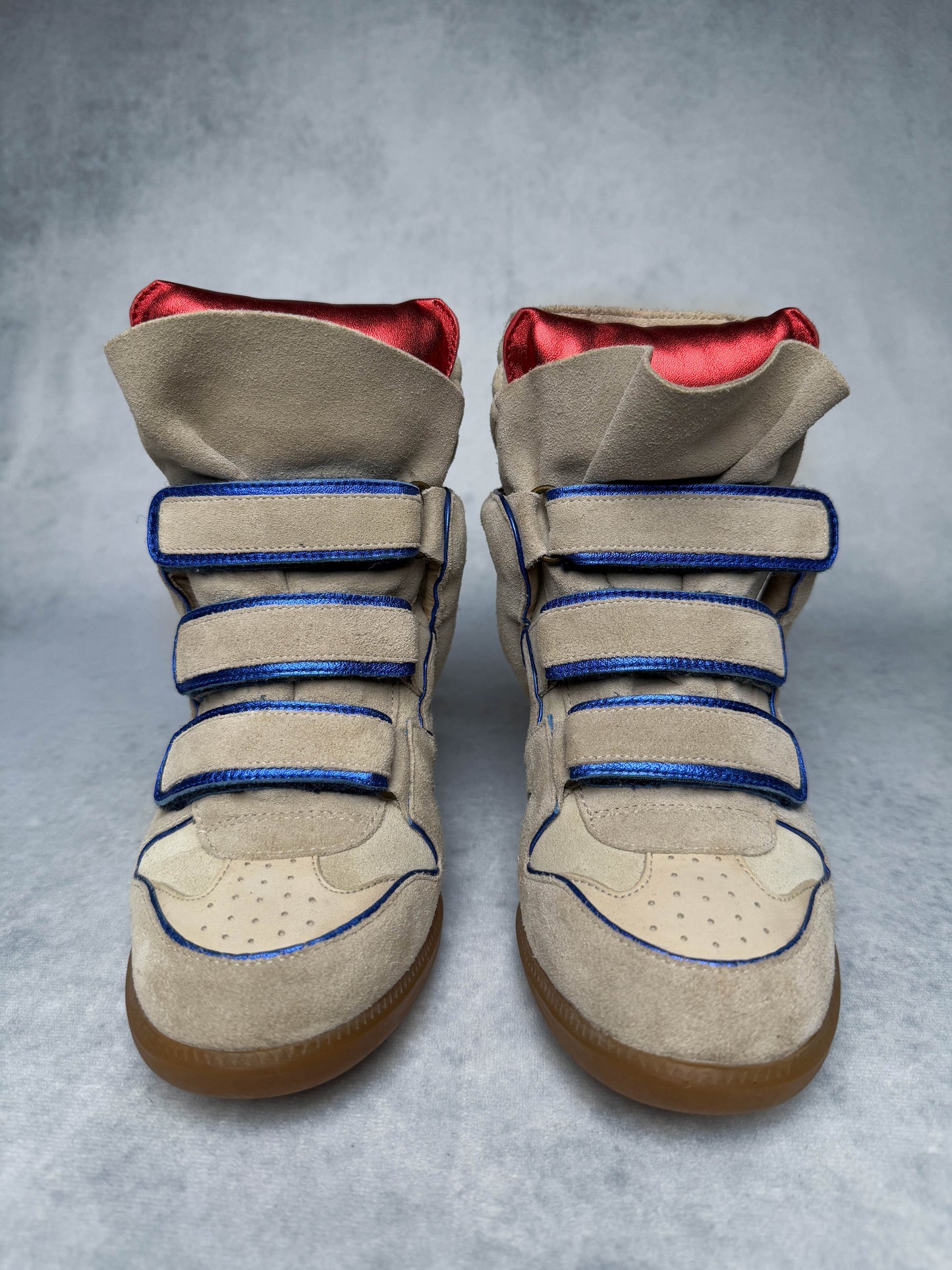 Isabel Marant Bekett Wedge Sneaker Multicolor (38)