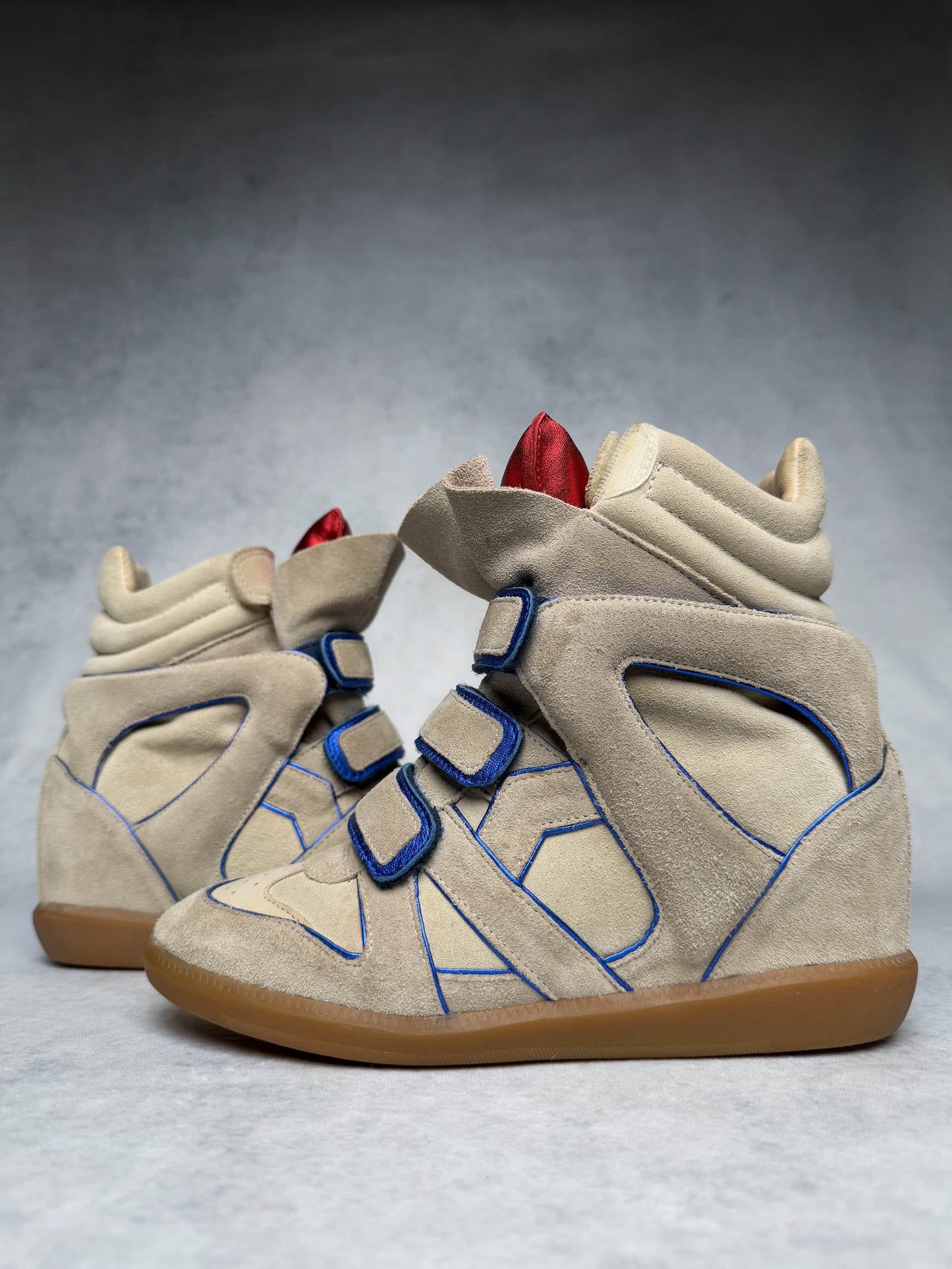 Isabel Marant Bekett Wedge Sneaker Multicolor (38)