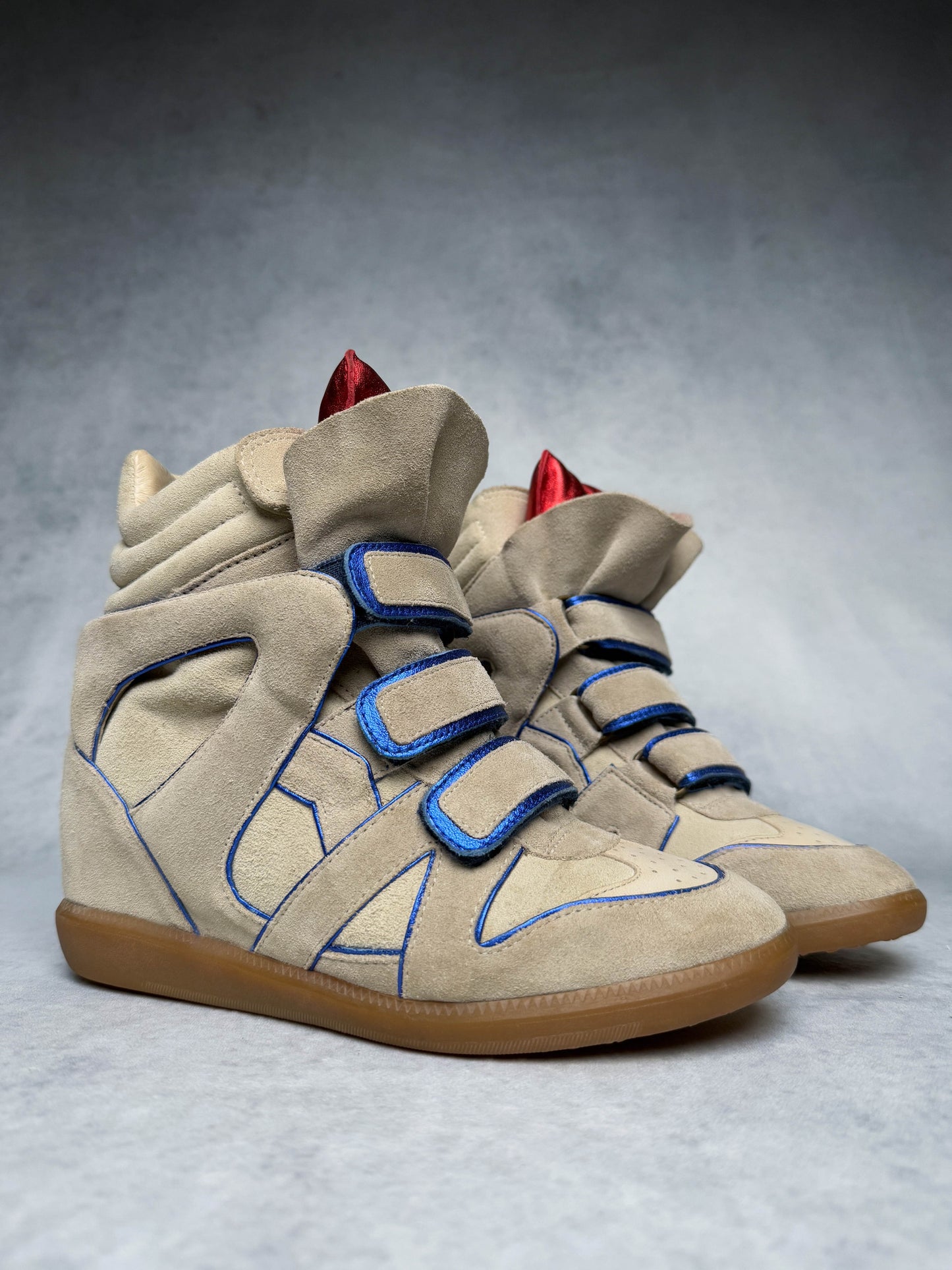 Isabel Marant Bekett Wedge Sneaker Multicolor (38)