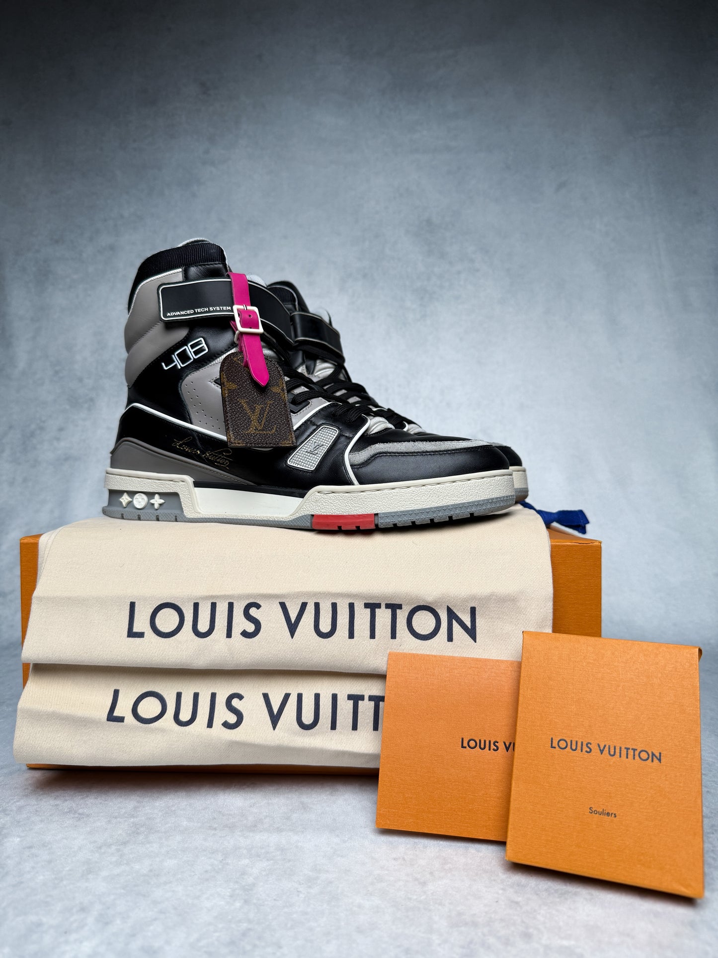 Louis Vuitton Trainer High-Top Milan Exclusive (42.5)