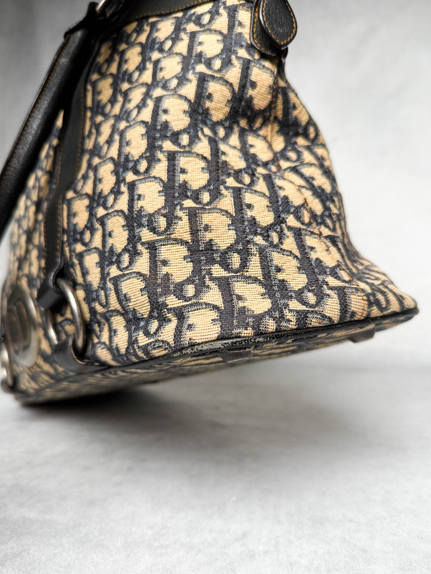 Dior Vintage Trotter Bag Oblique Monogram