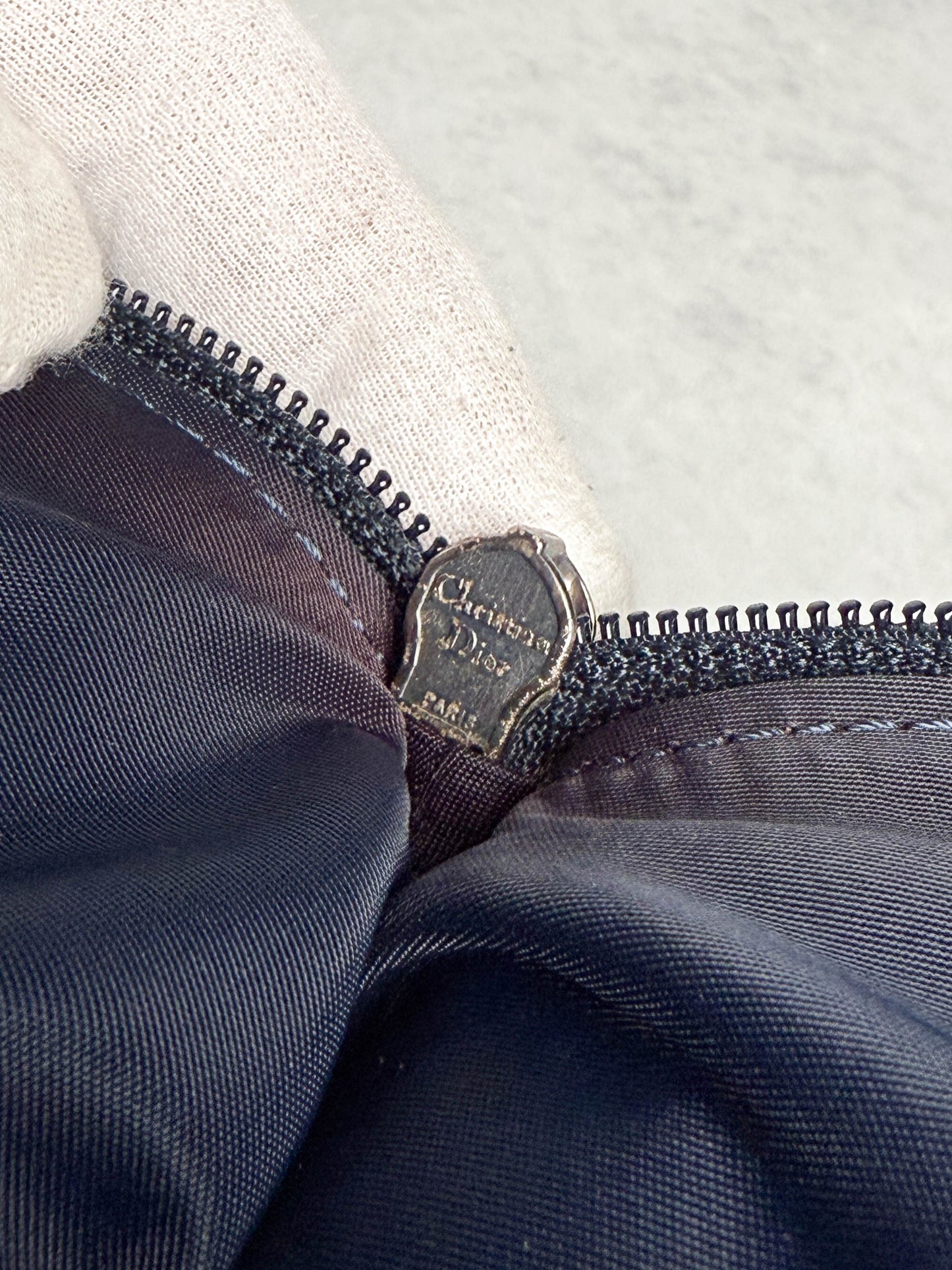 Dior Vintage Trotter Bag Oblique Monogram