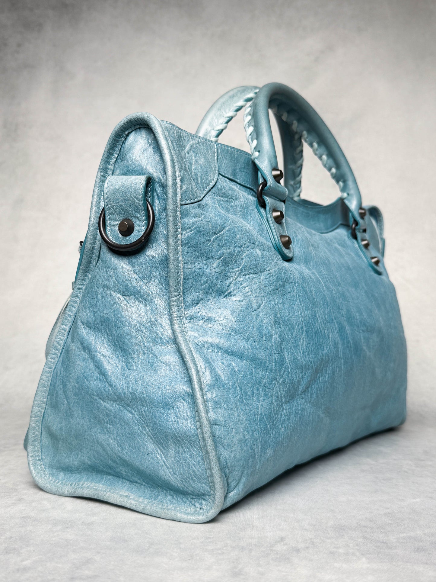 Balenciaga Classic City Bag Light Blue