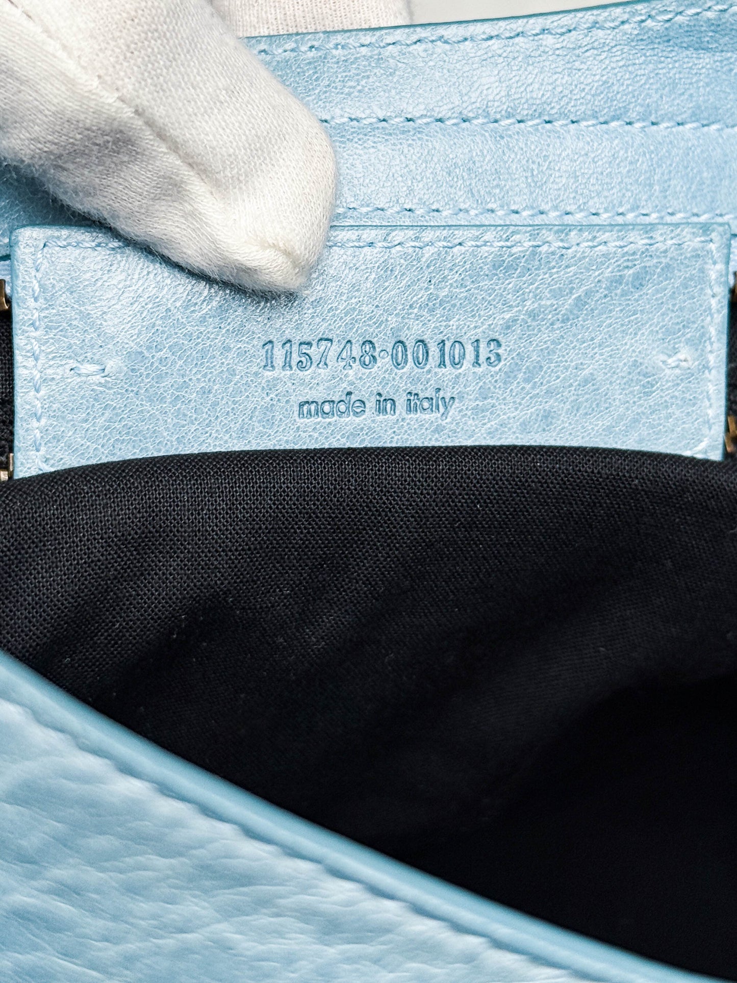 Balenciaga City Bag Medium Light Blue