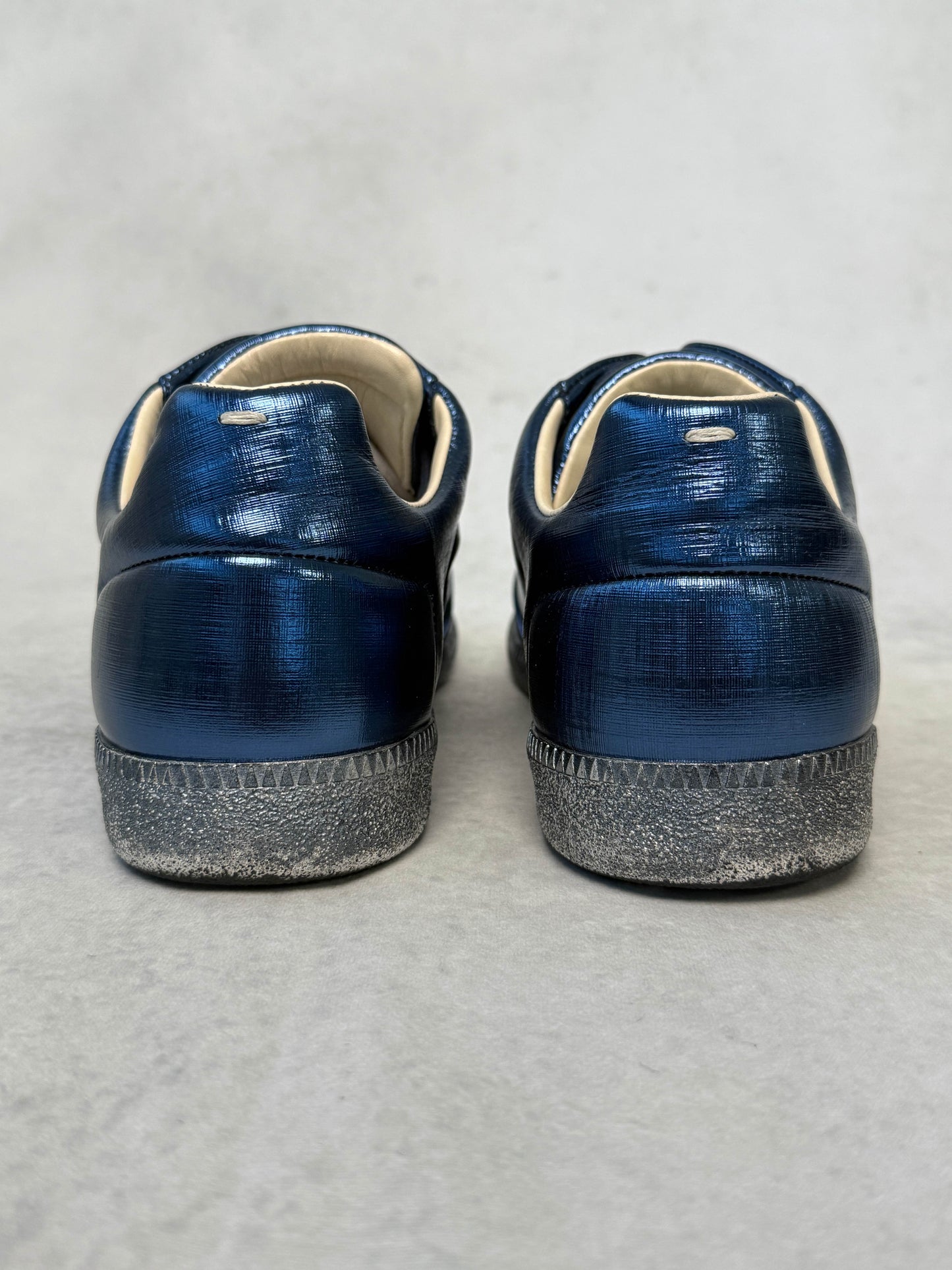 Maison Margiela Future Low Blue Metallic (43)