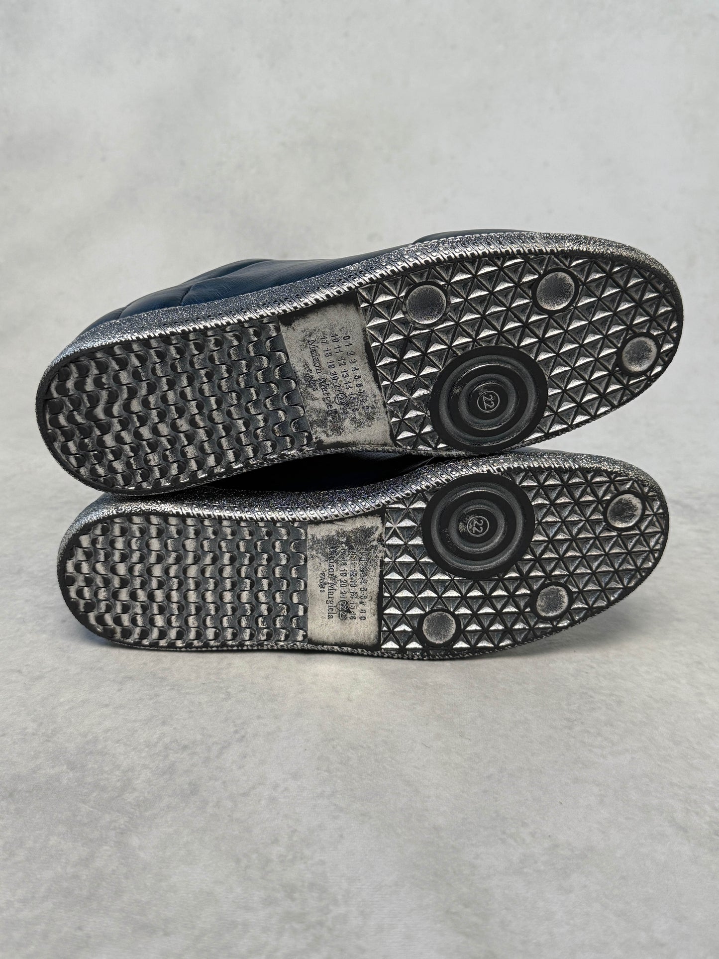 Maison Margiela Future Low Blue Metallic (43)
