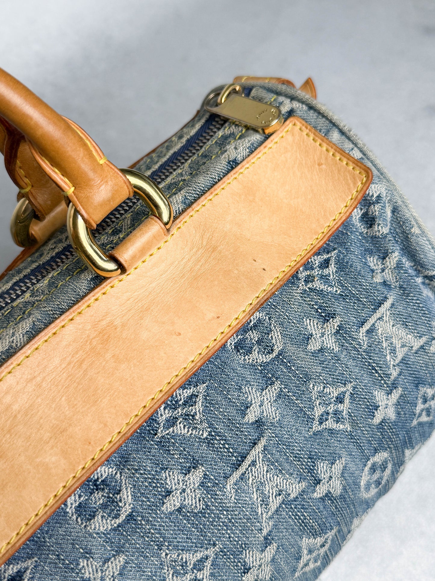 Louis Vuitton Speedy Neo Denim Bag