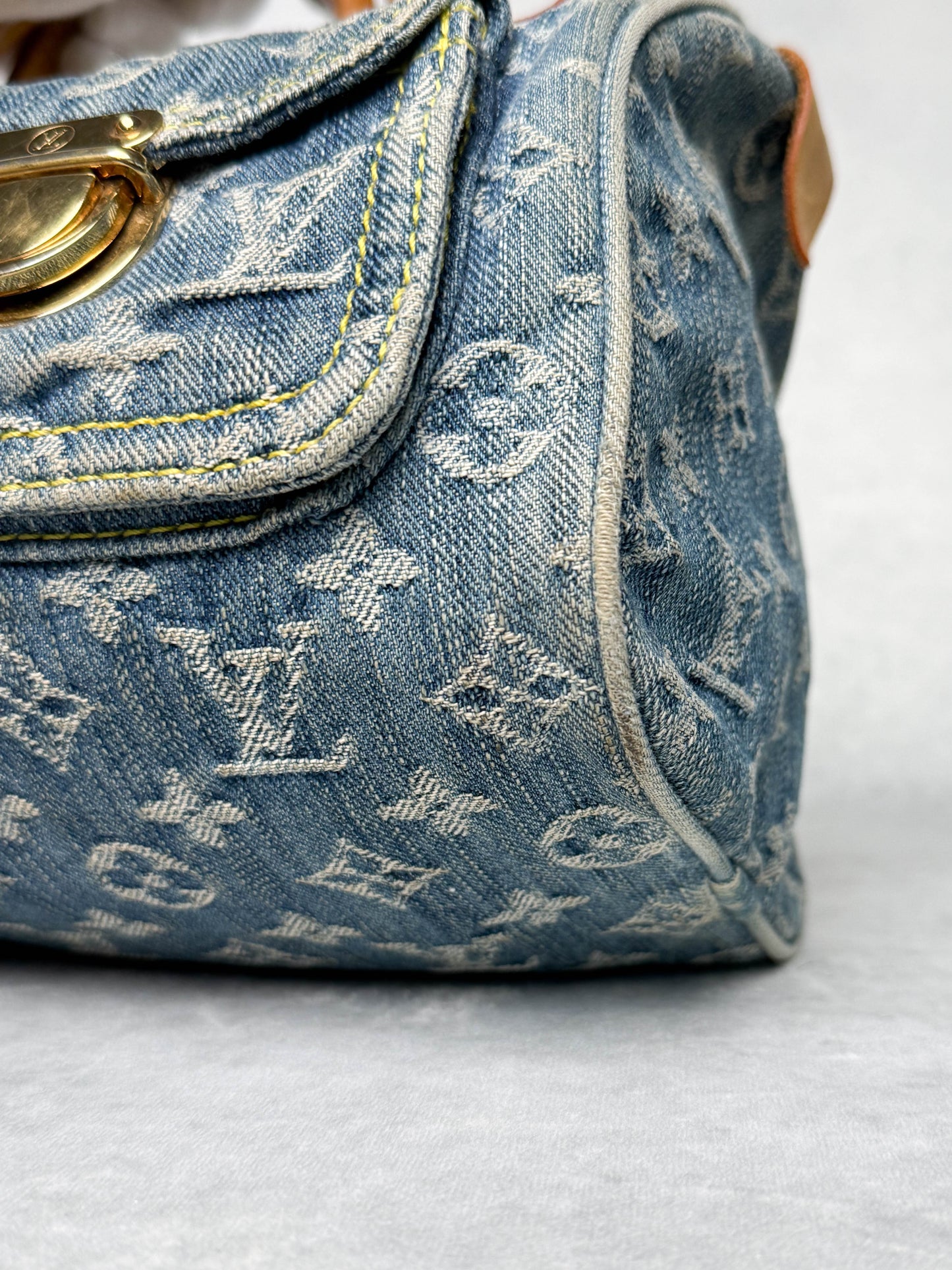 Louis Vuitton Speedy Neo Denim Bag