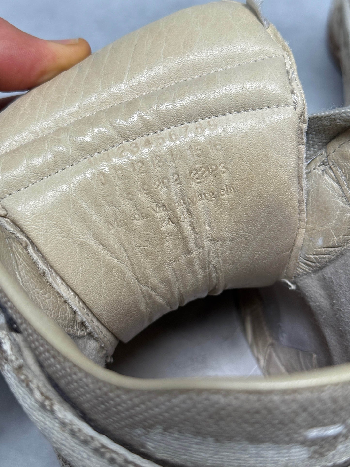Maison Margiela High-Top Distressed (42)