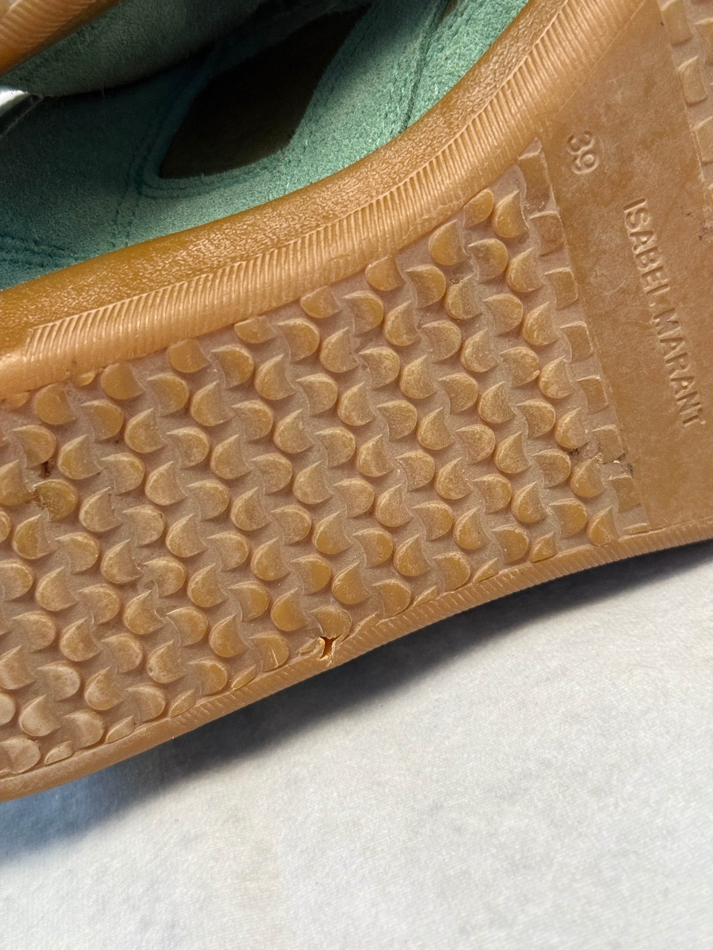 Isabel Marant Bekett Wedge Sneaker Turquoise (39)