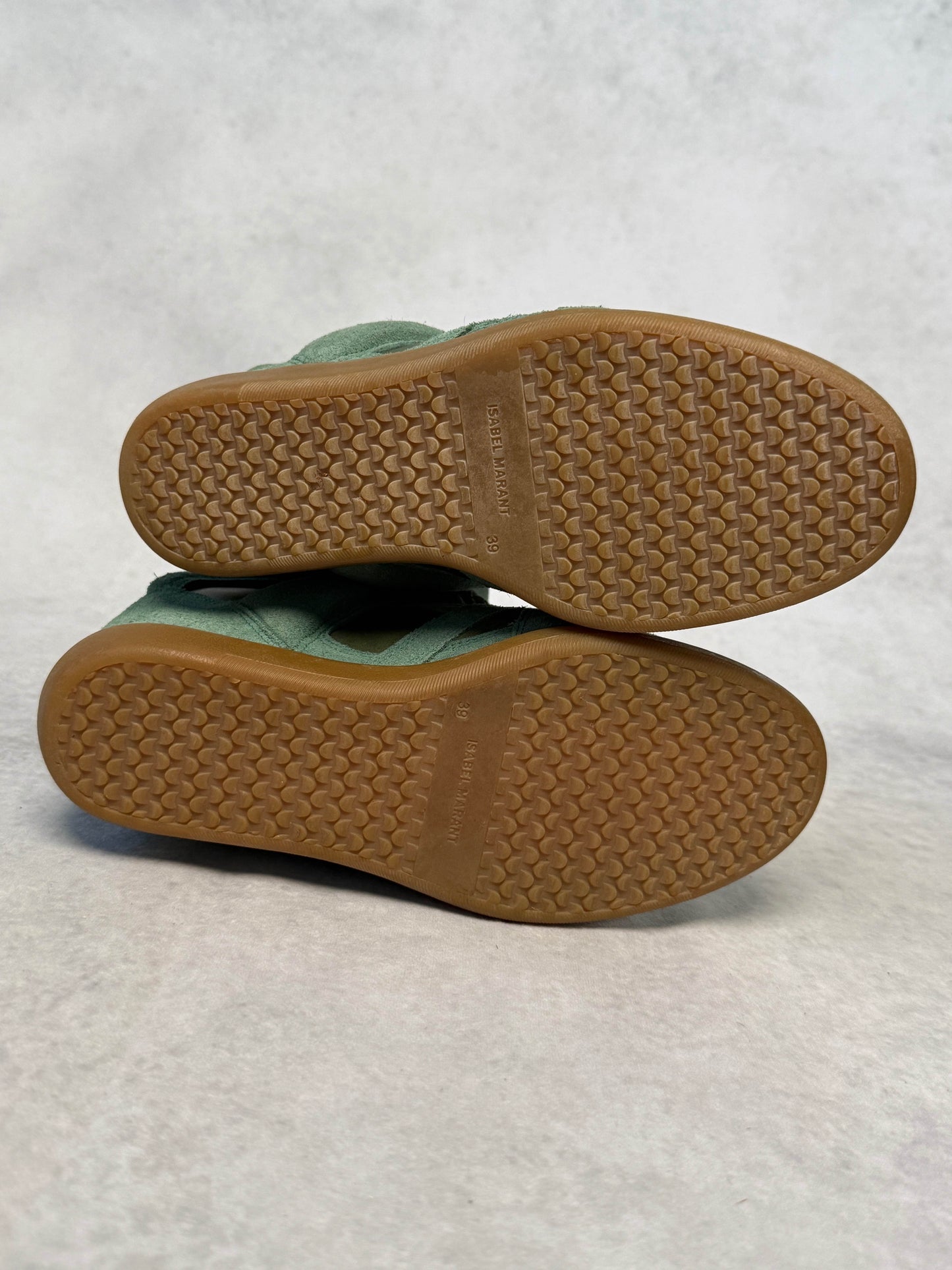 Isabel Marant Bekett Wedge Sneaker Turquoise (39)