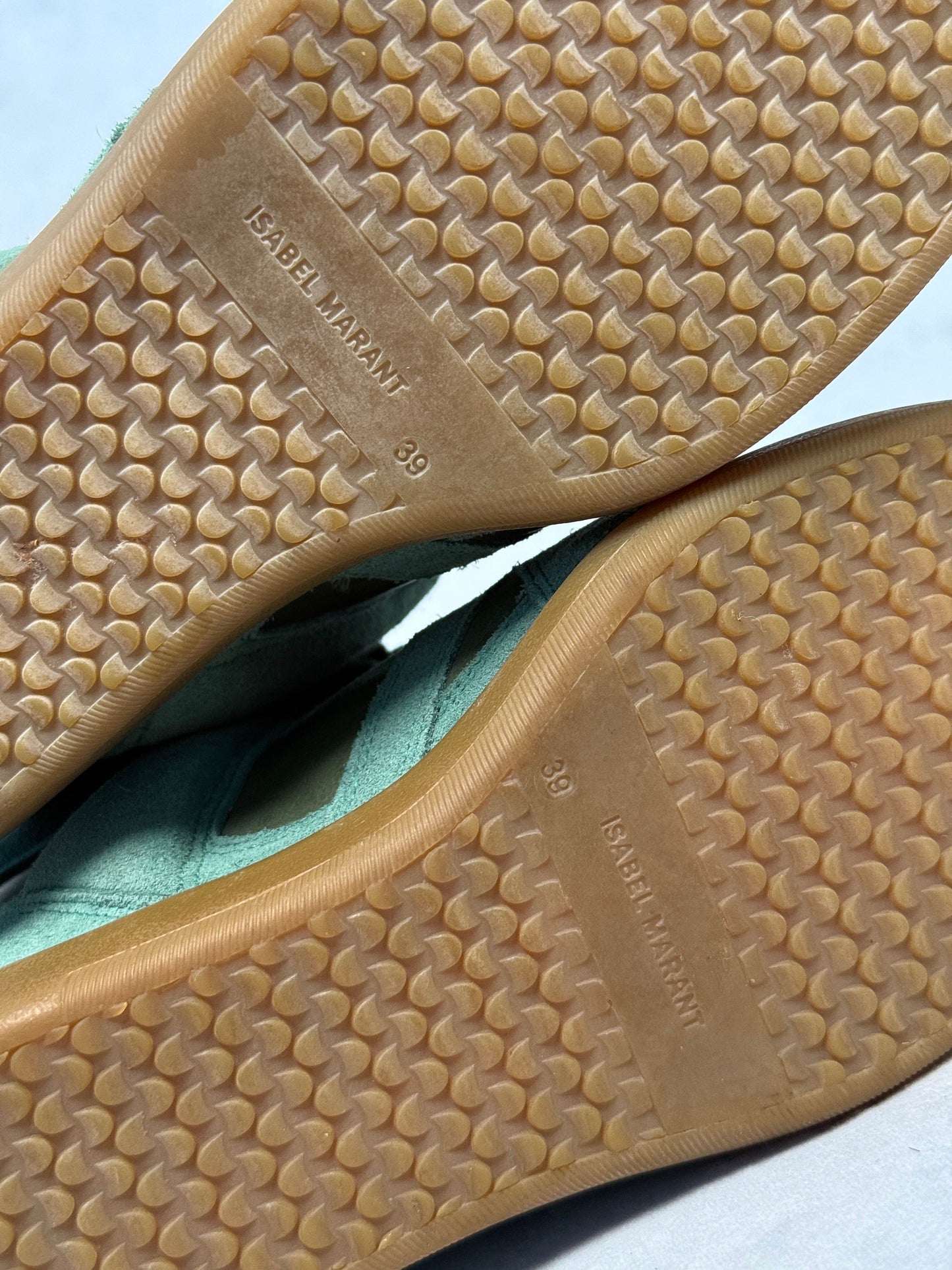 Isabel Marant Bekett Wedge Sneaker Turquoise (39)