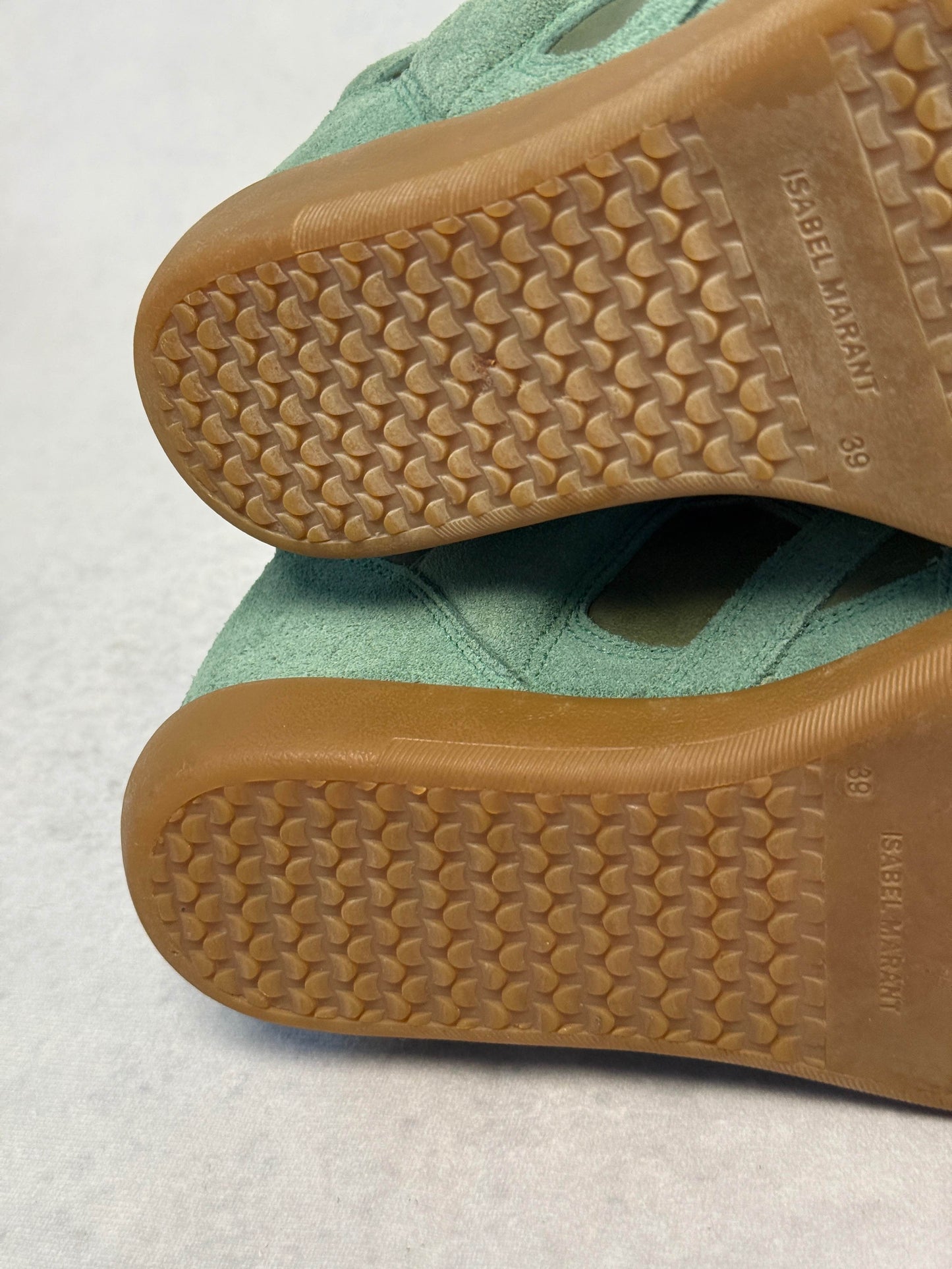 Isabel Marant Bekett Wedge Sneaker Turquoise (39)