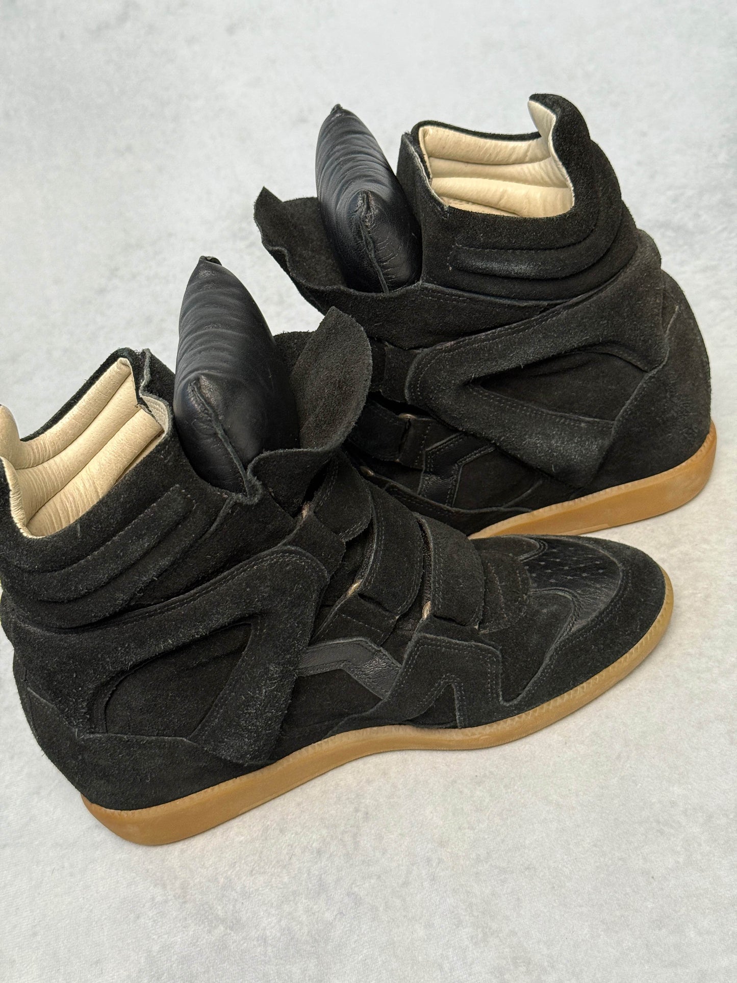 Isabel Marant Bekett Wedge Sneaker Black (40)