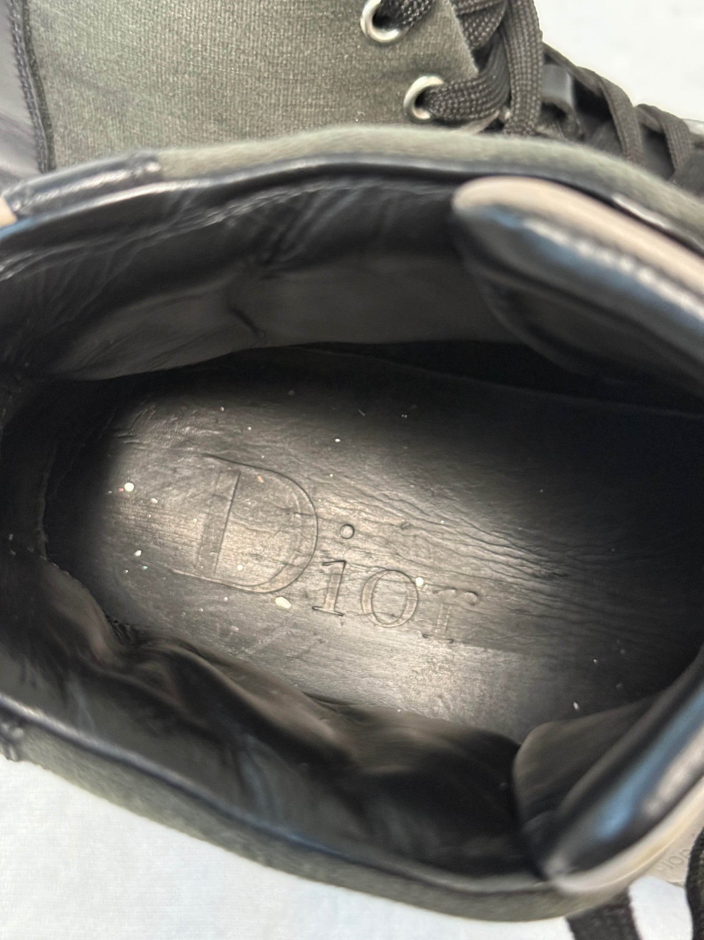 Dior Homme Sneaker High-Top Black/Grey (45)