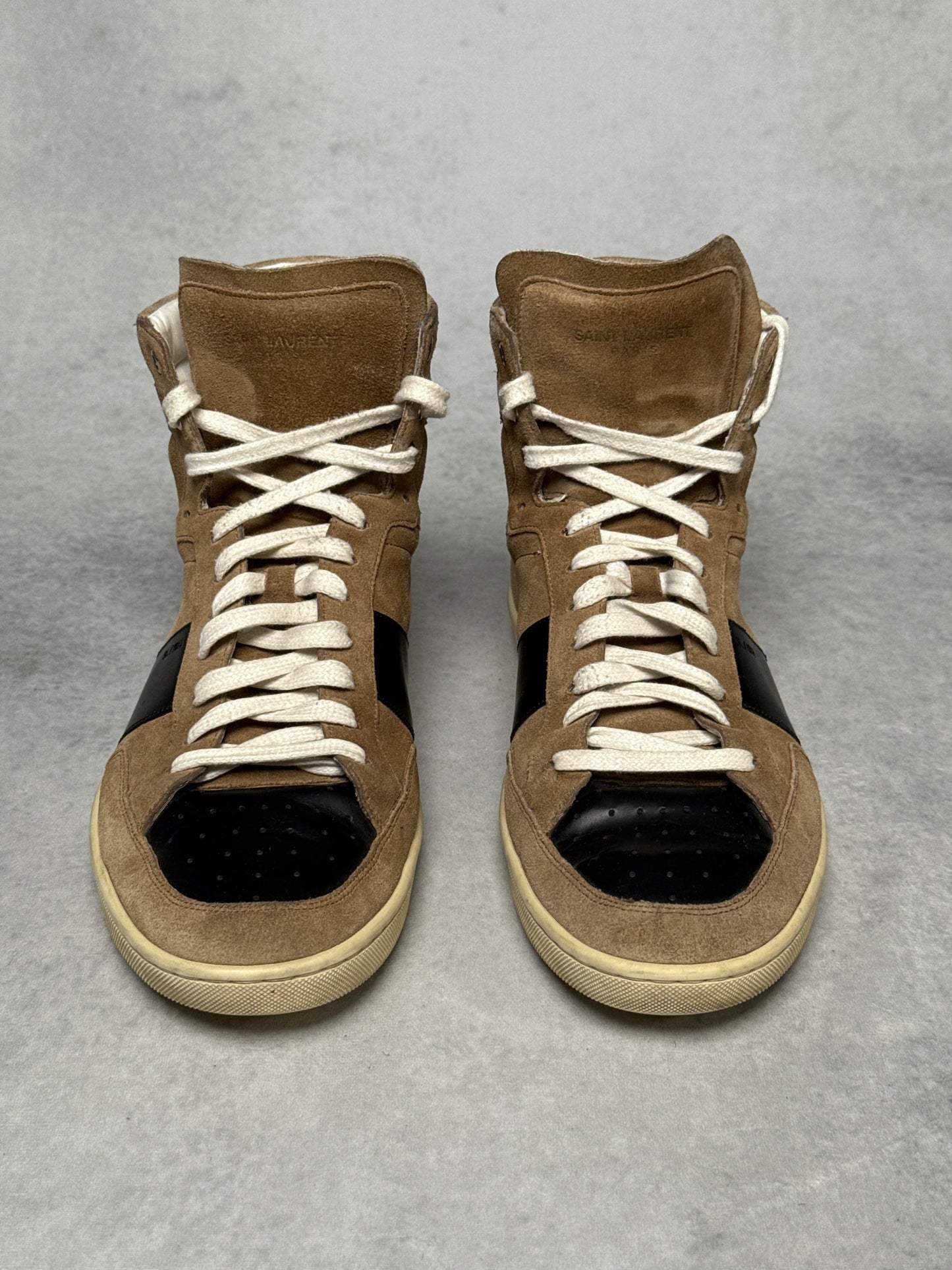 Saint Laurent SL/10H Brown Suede (46)