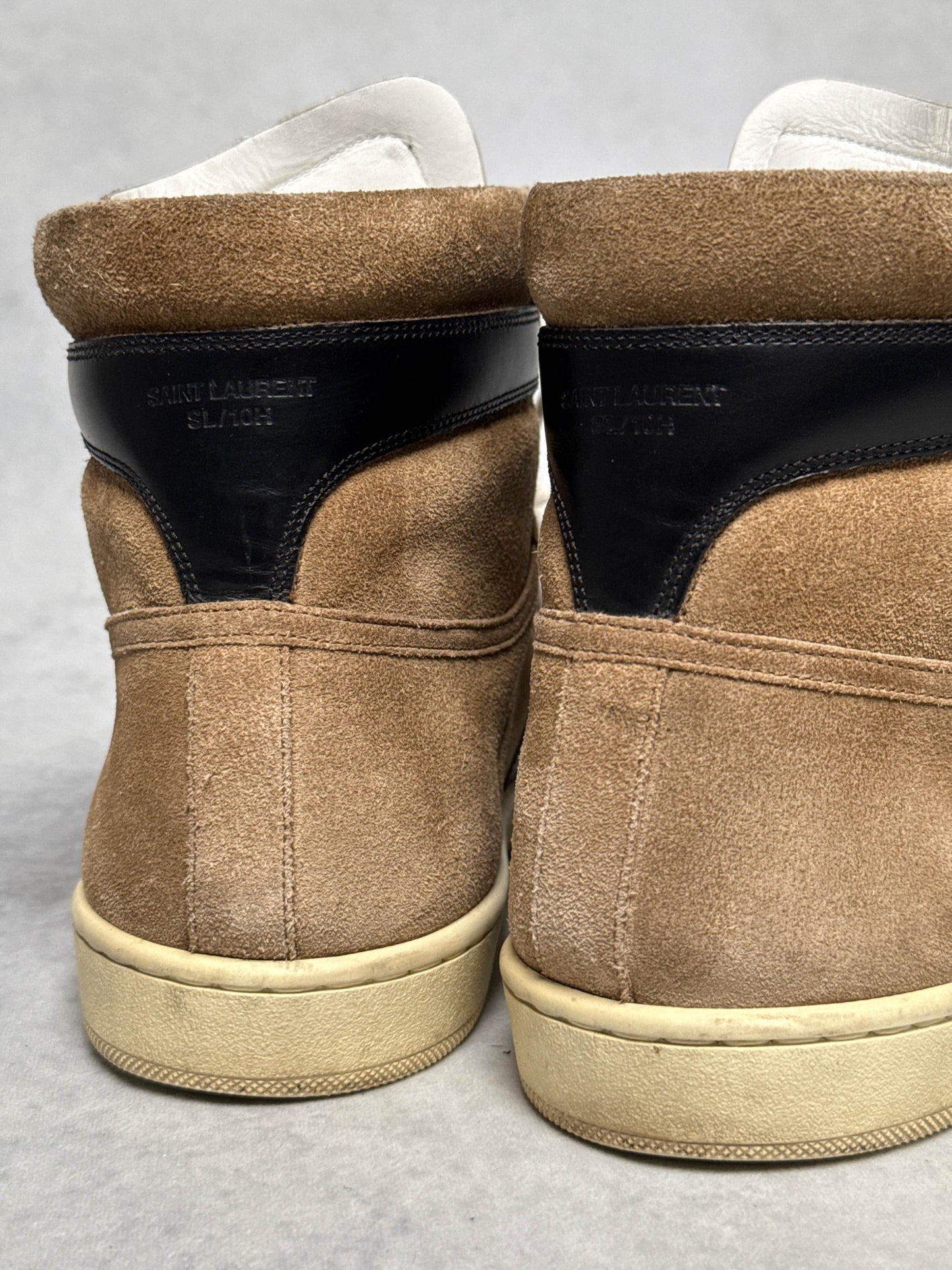Saint Laurent SL/10H Brown Suede (46)