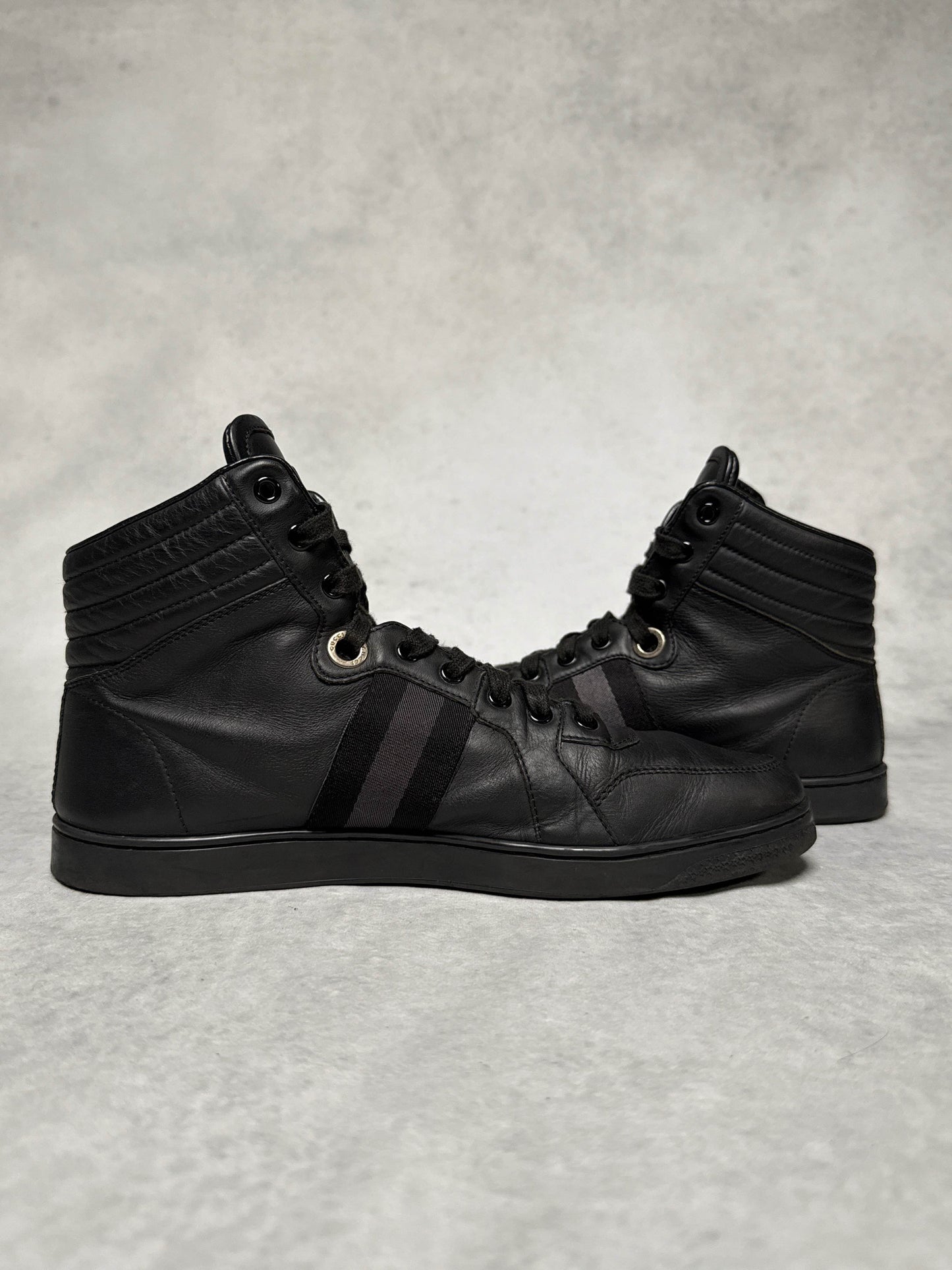 Gucci High-Top Sneaker GG Triple Black (42)