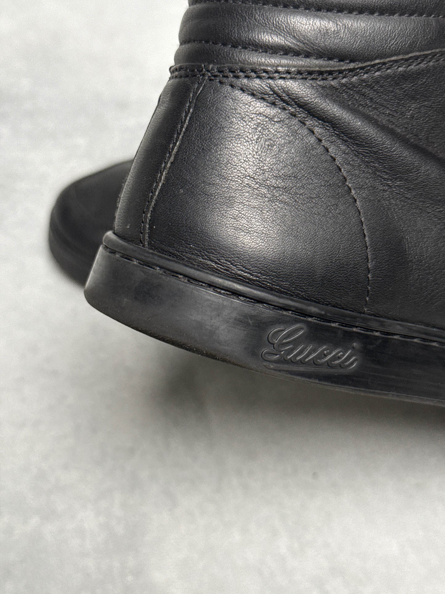 Gucci High-Top Sneaker GG Triple Black (42)