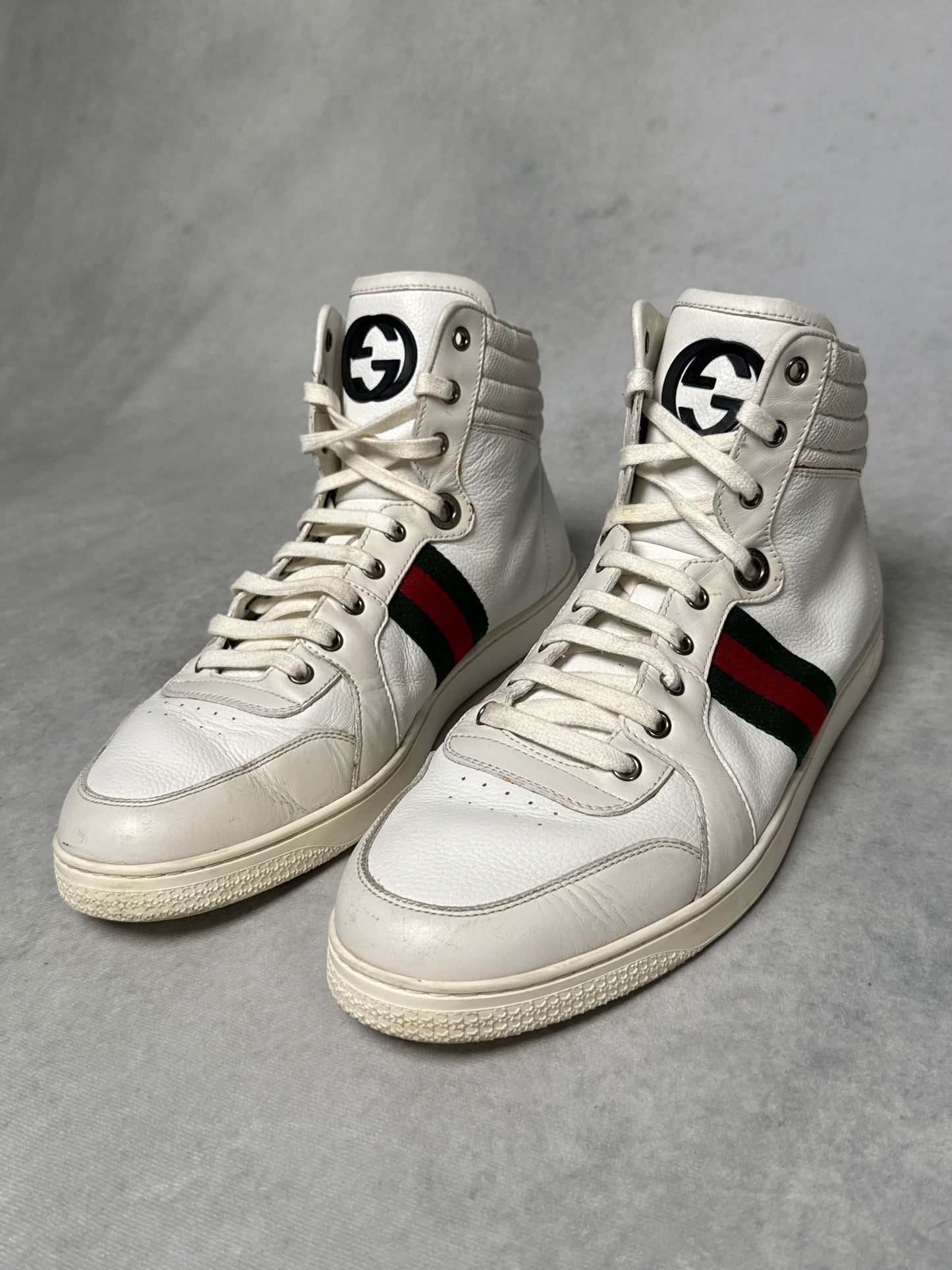 Gucci High-Top Sneaker Retro White (46)