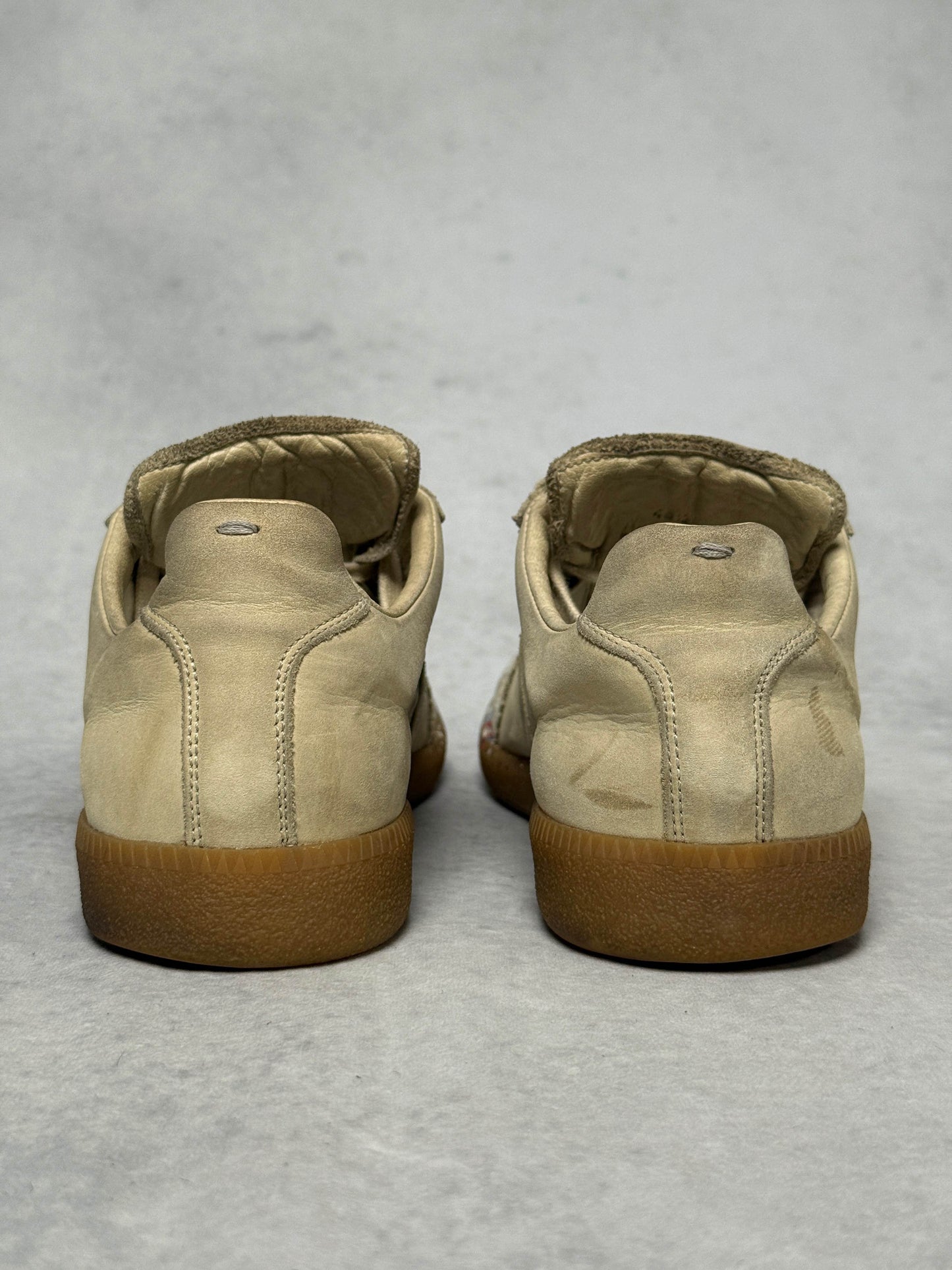 Maison Margiela Replica Low Paint Splatter Cream (40.5)
