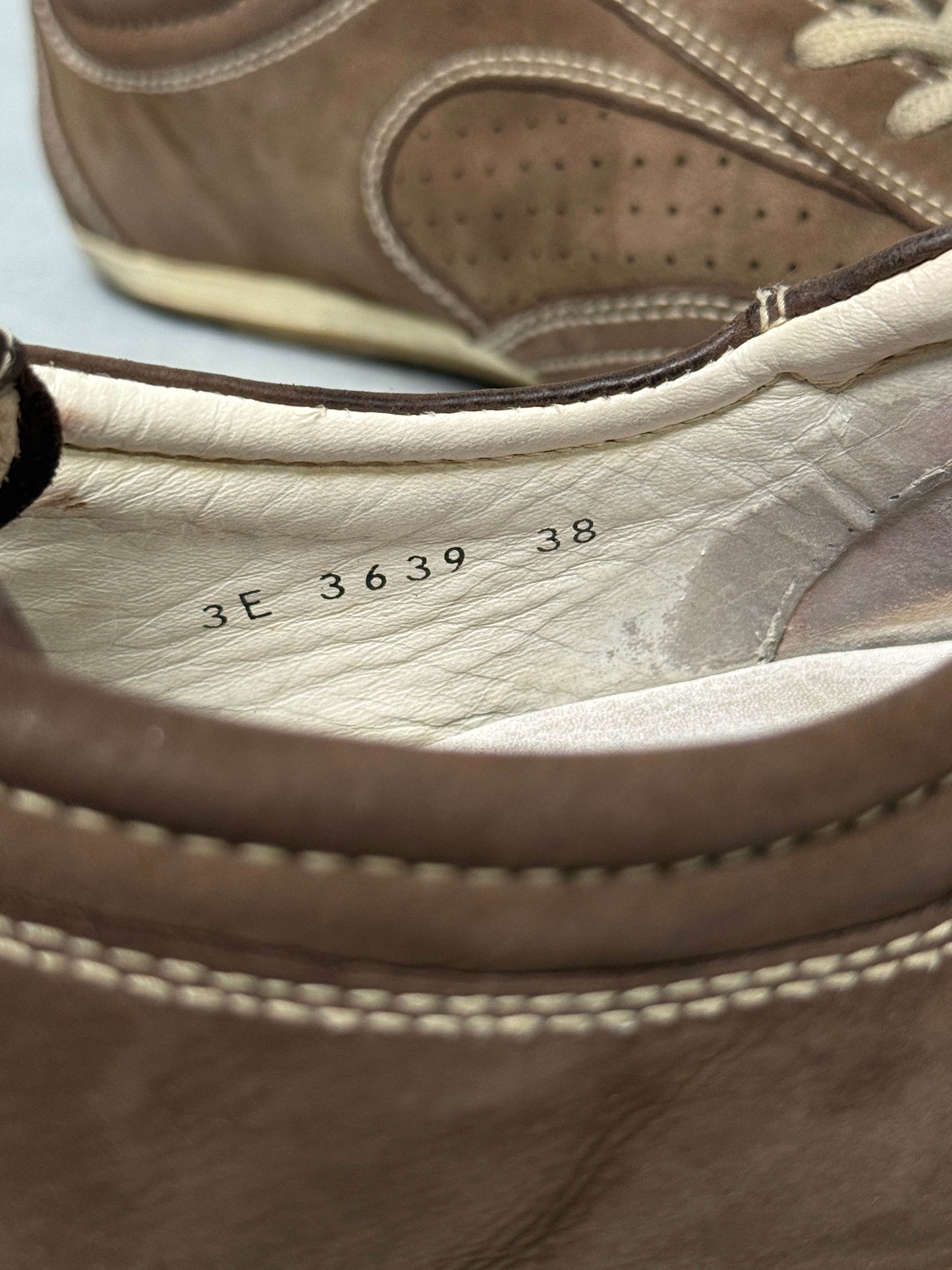 Prada Vintage Sneaker Nubuck Leather Brown (39.5)
