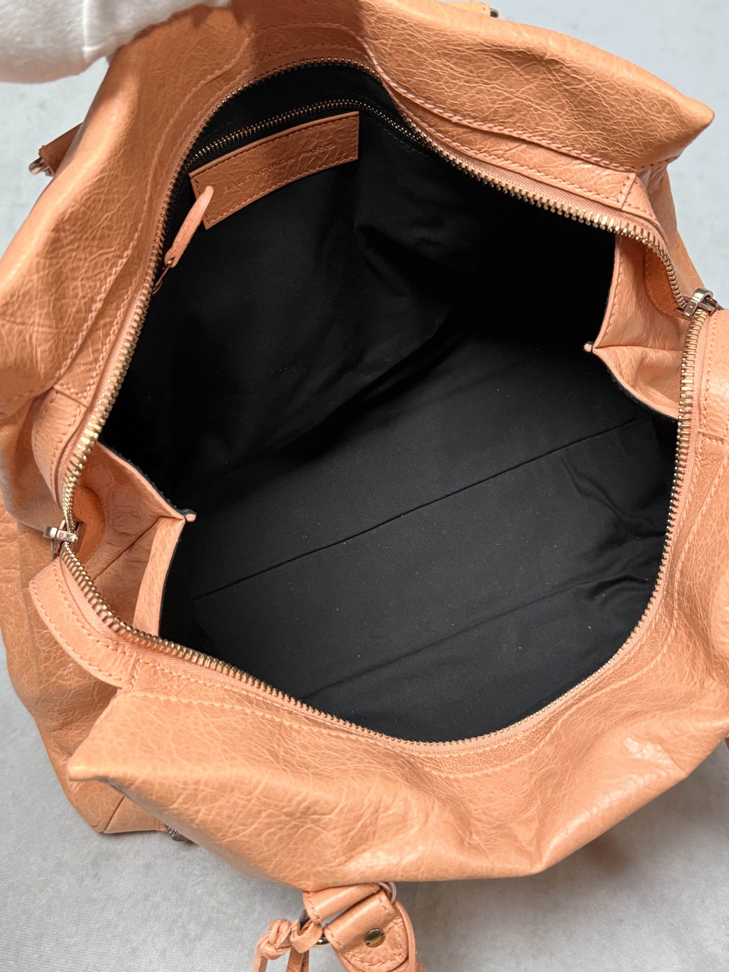 Balenciaga Monday Bag Giant 12 Silver Hardware Rose Blush