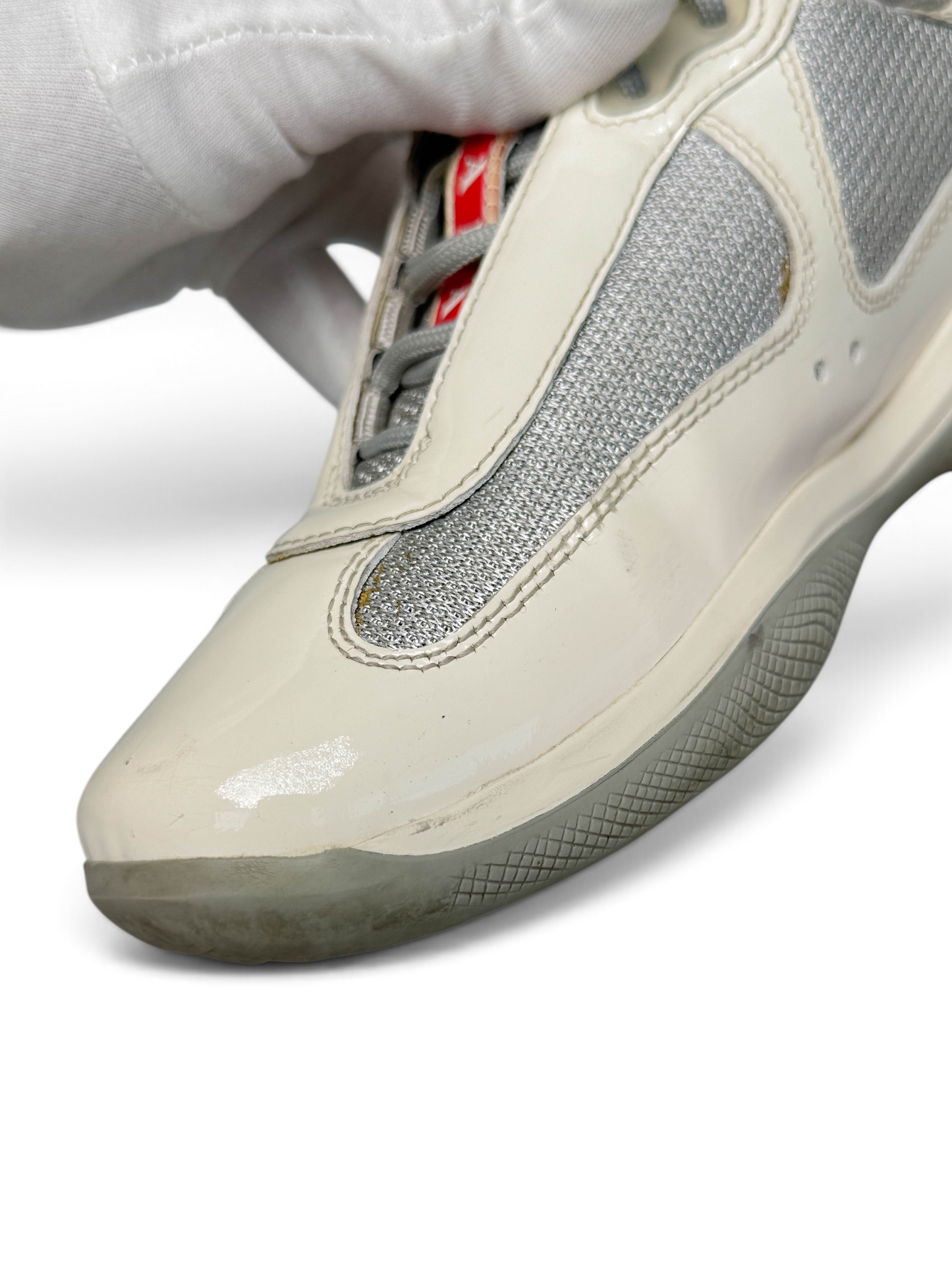 Prada Vintage America’s Cup Trainer White (37.5)