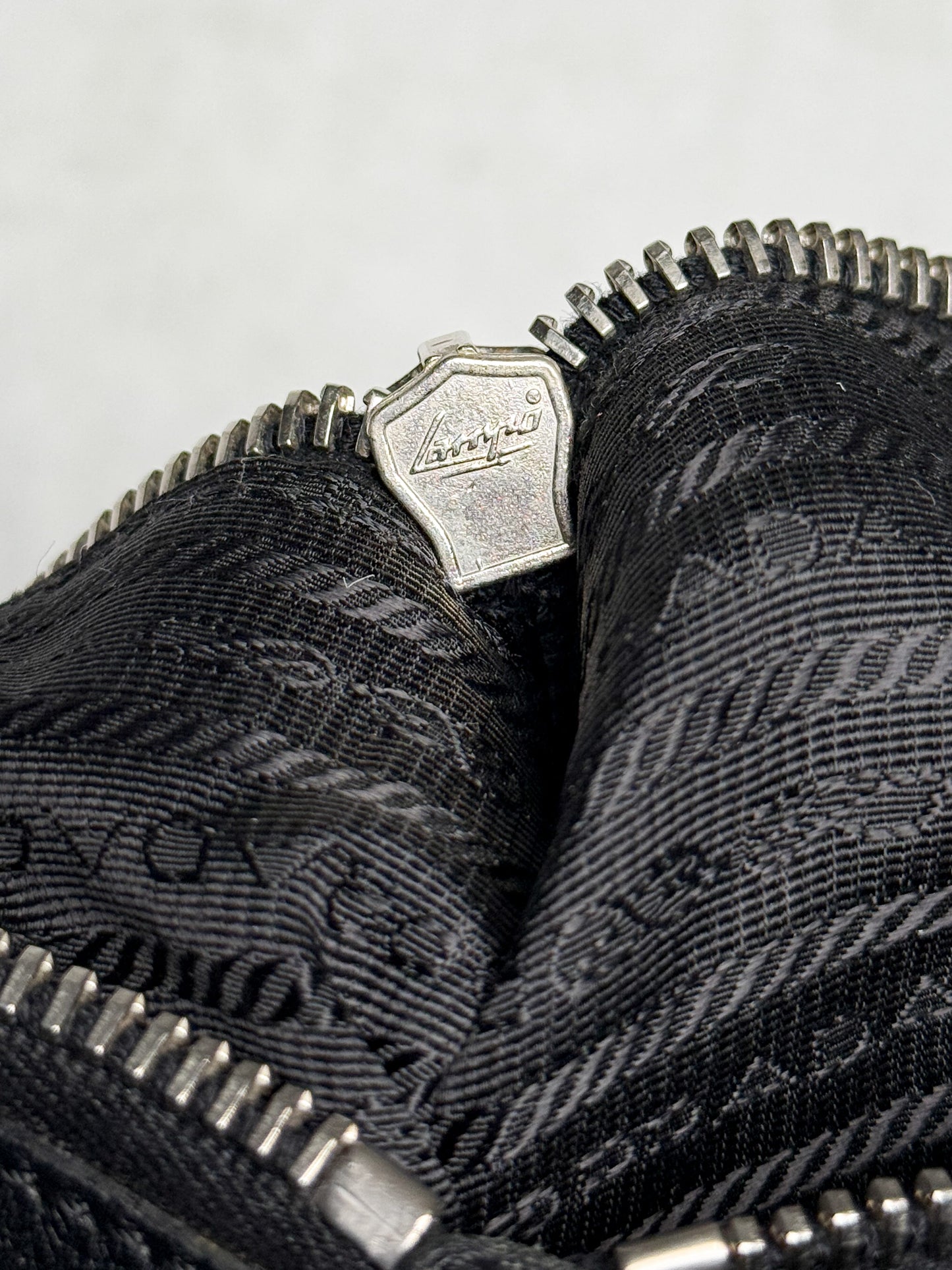Prada Vitello Daino Black Leather Tote Bag
