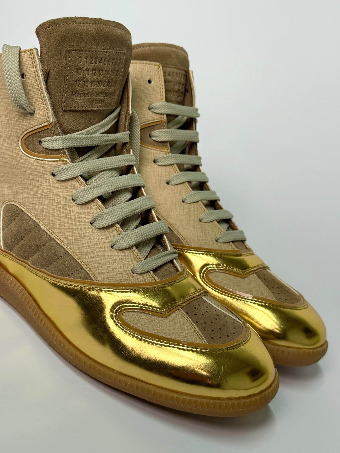 Maison Margiela Gold "Cadillac" Hightop (41)