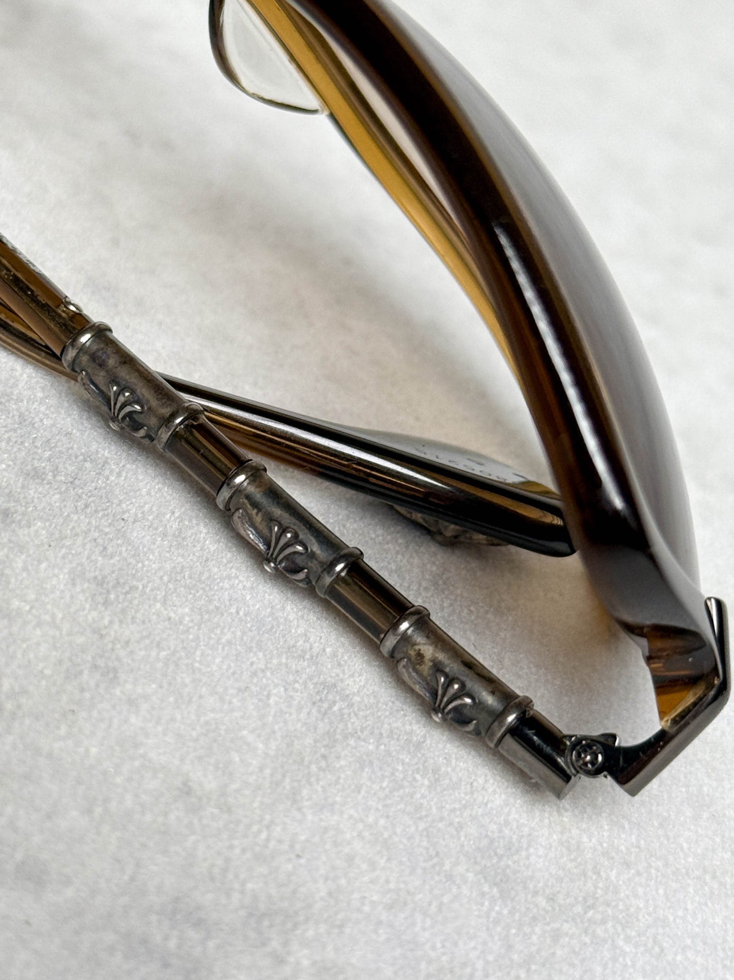 Chrome Hearts IKU-IKU Sunglasses Brown