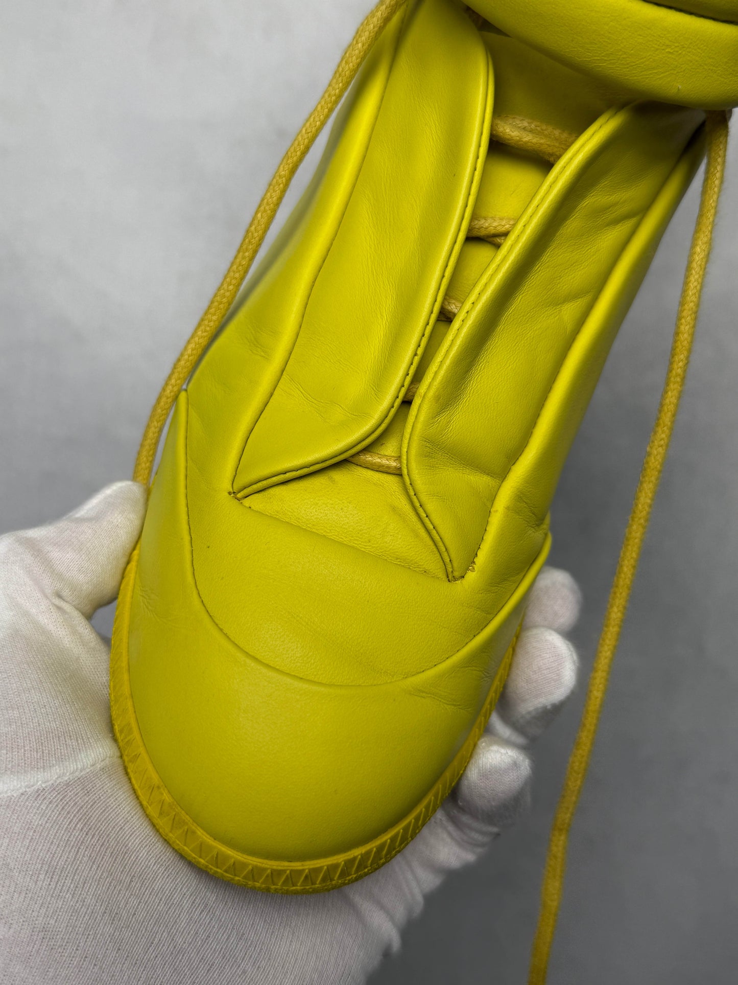 Maison Margiela Future High Yellow Leather (42)