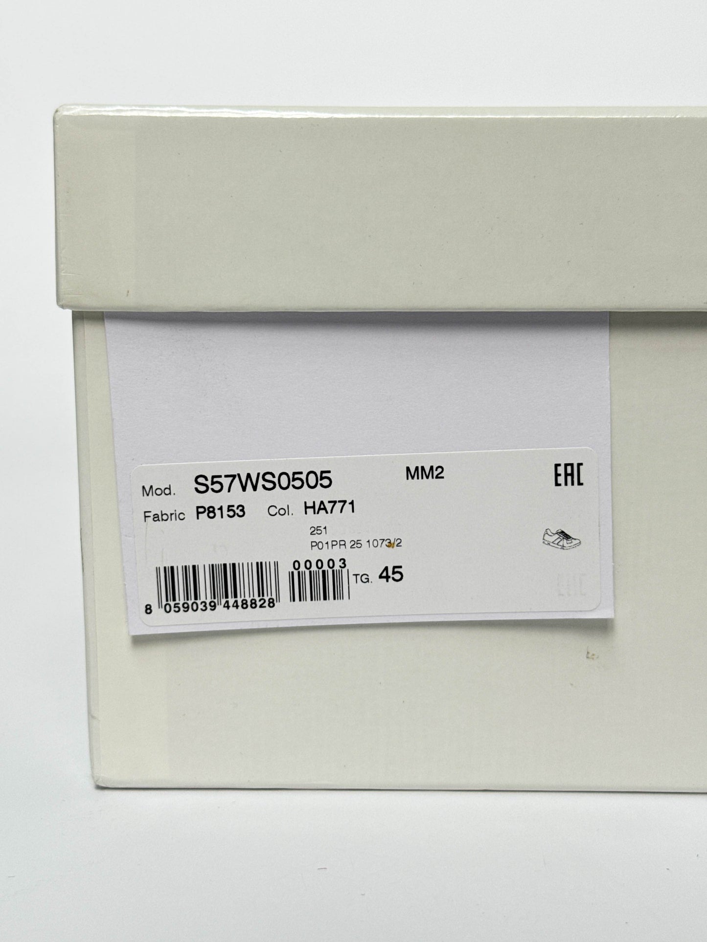 Maison Margiela GAT Sneaker Distressed Beige (45)