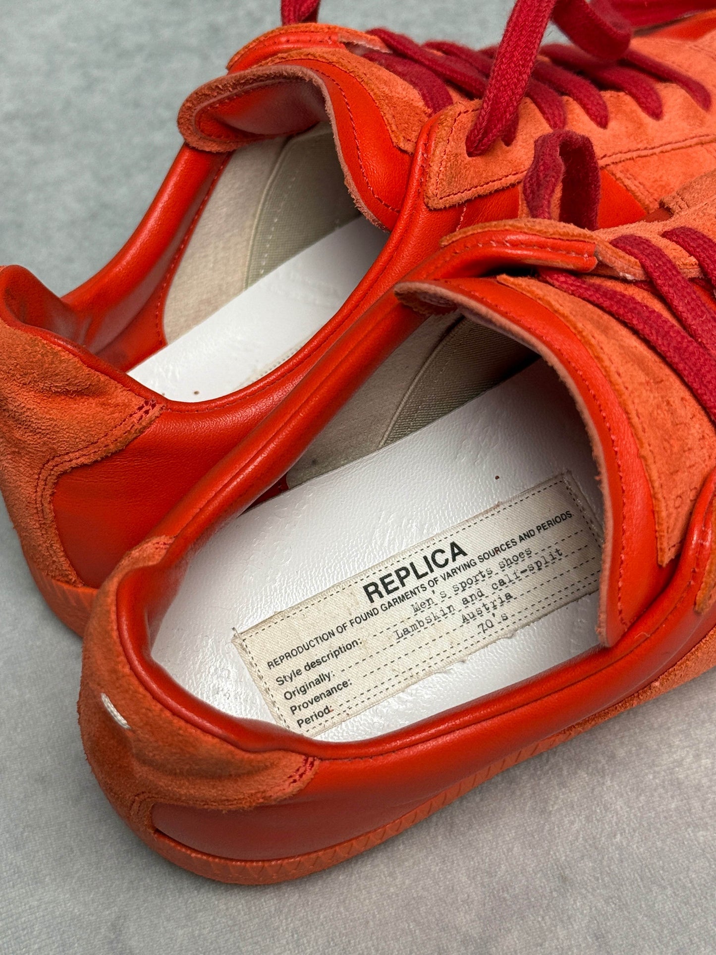 Maison Margiela Replica Low Orange (37)
