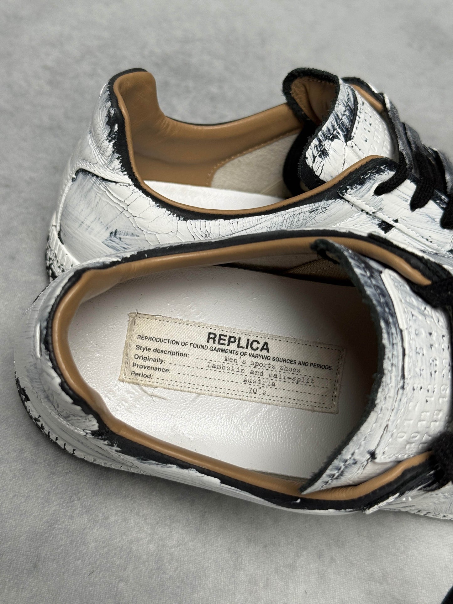Maison Margiela Replica Low Bianchetto (40)