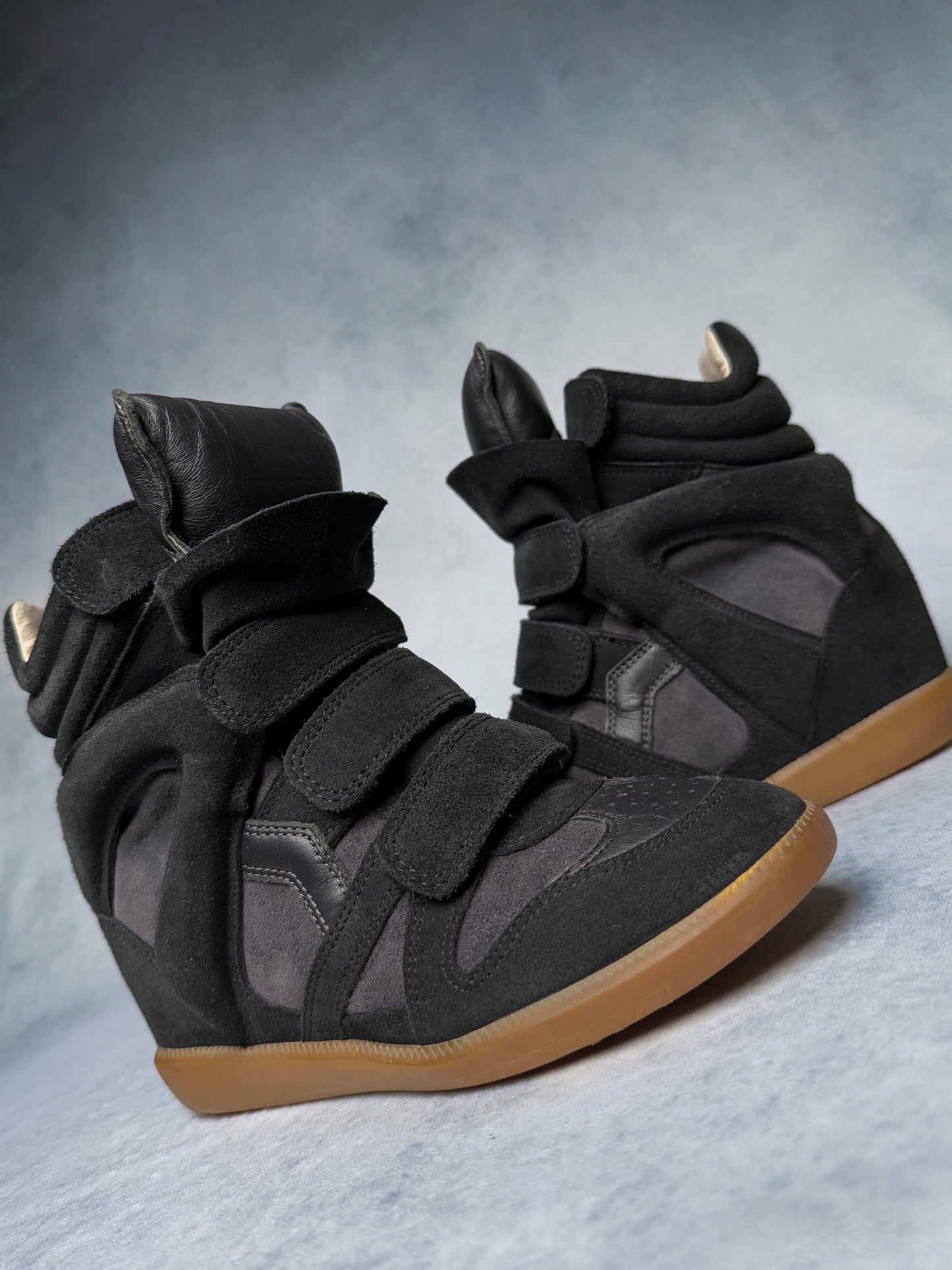 Isabel Marant Bekett Keilabsatz-Sneaker Schwarz (37)