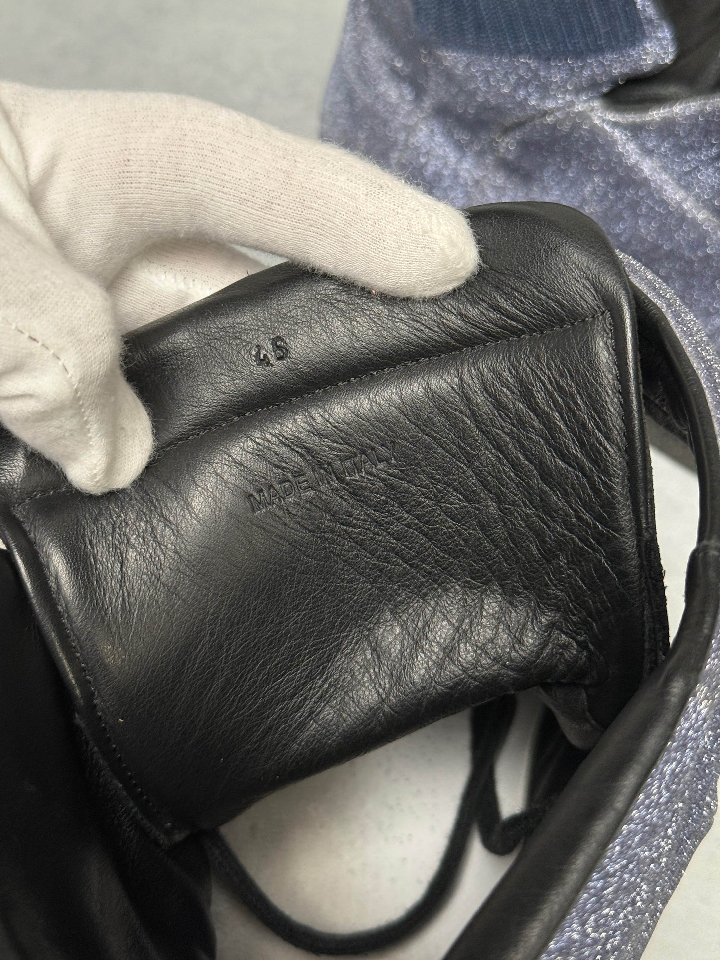 Maison Margiela Future High Glitter Dark Blue (45)
