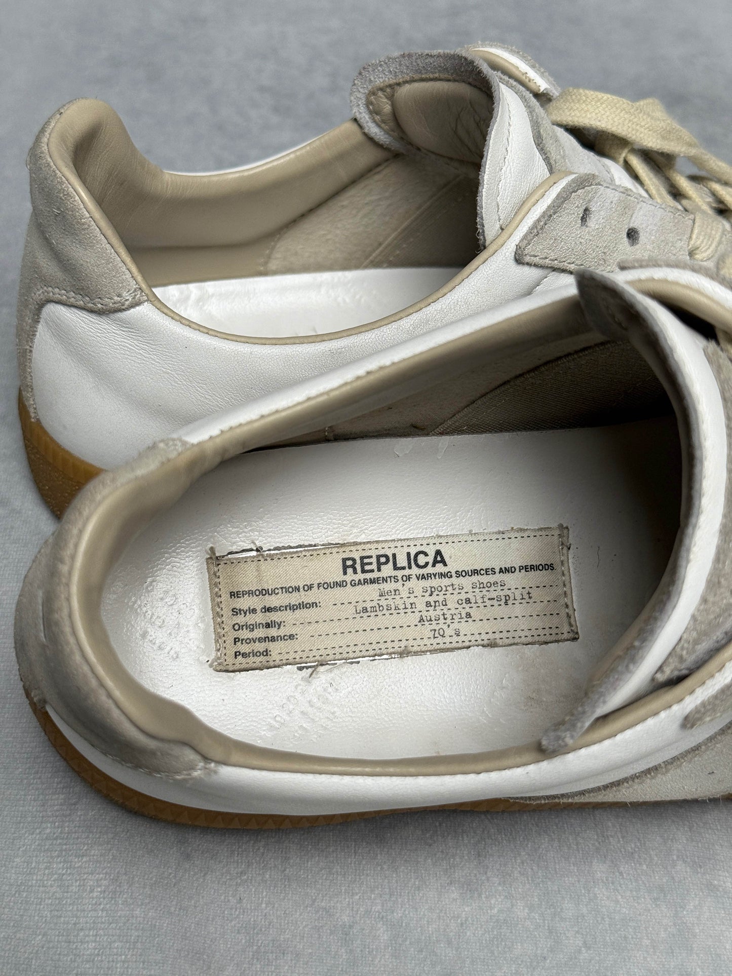 Maison Margiela Replica Low Classic White/Grey (42.5)