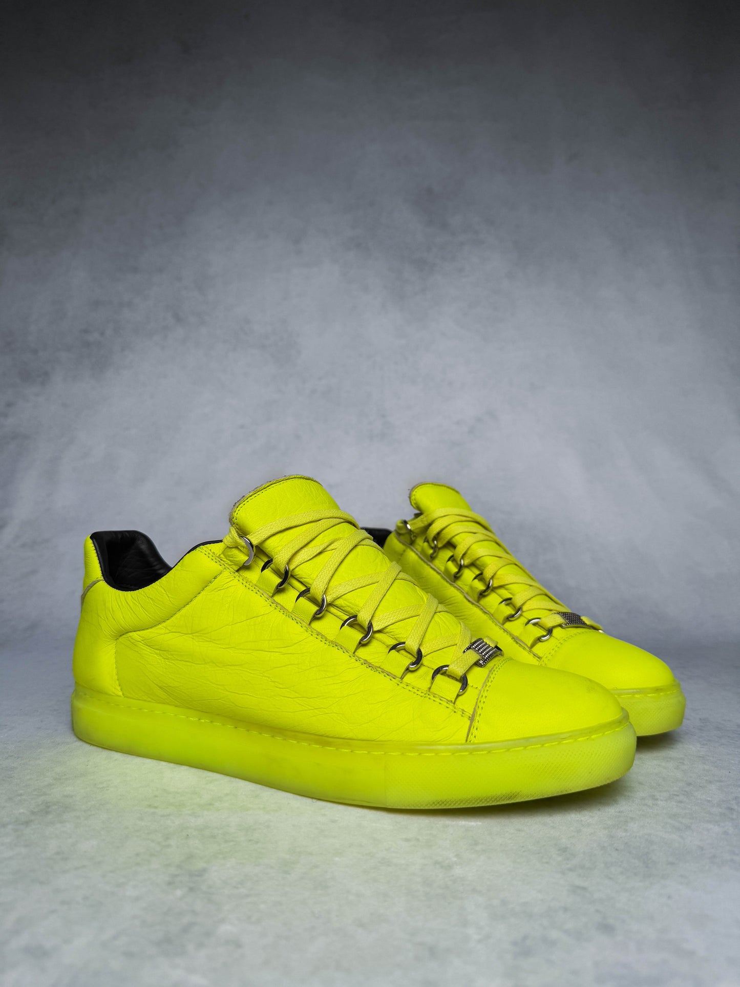 Balenciaga Arena Low Neon Yellow (40)