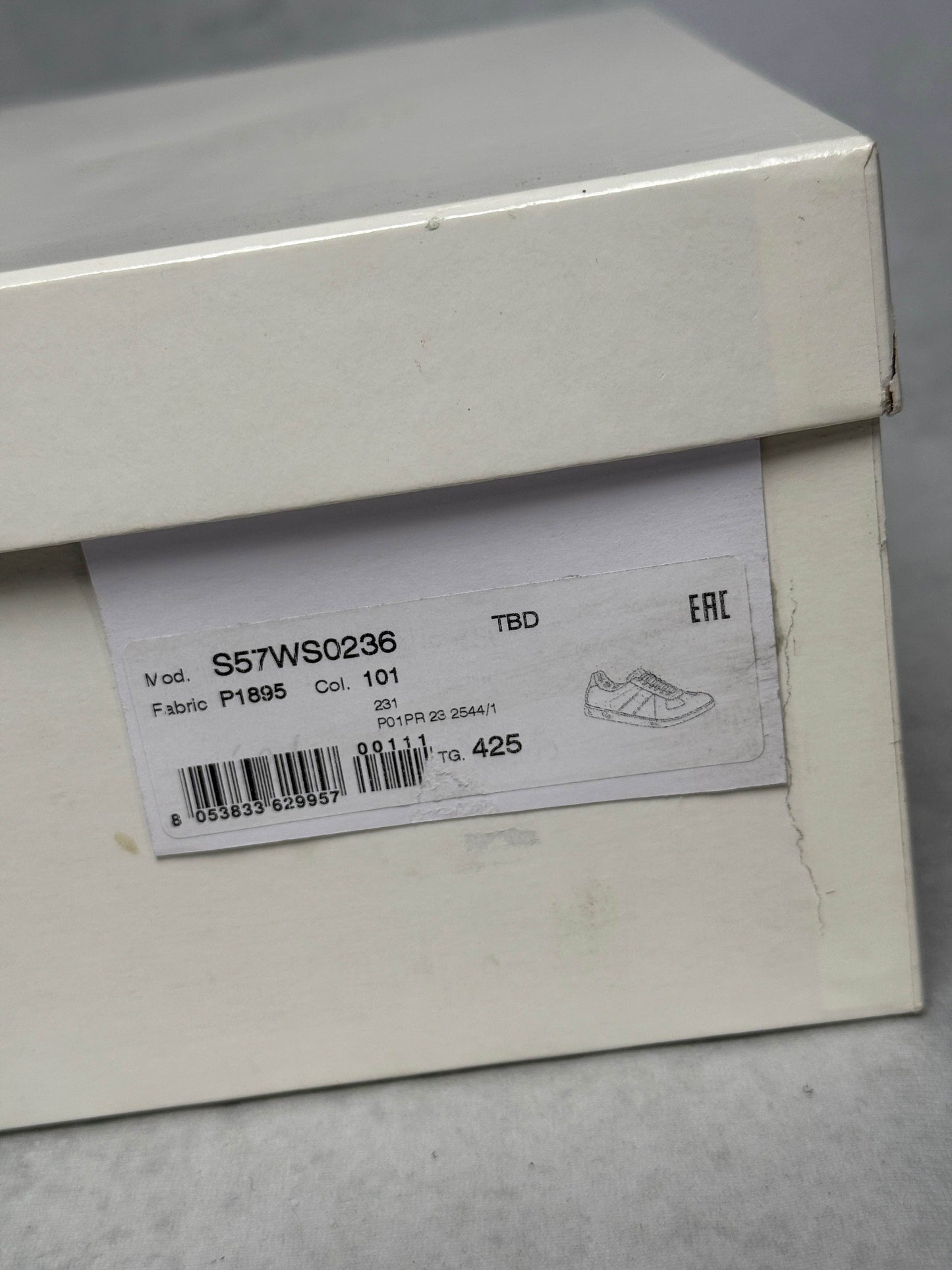 Maison Margiela Replica Low Classic White/Grey (42.5)