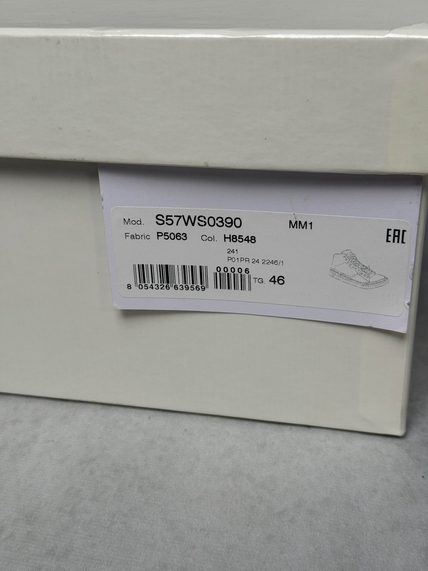 Maison Margiela Evolution High White/Grey (46)